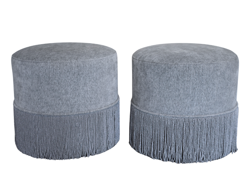 SOMETHING BLUE OTTOMAN