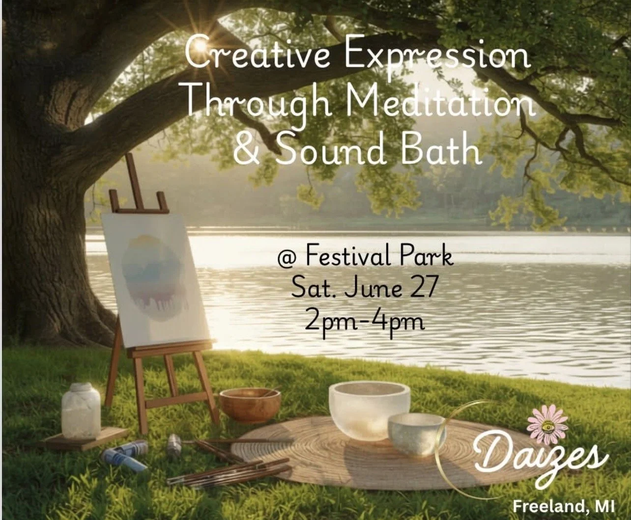 Creative Expression through Meditation & Sound Bath