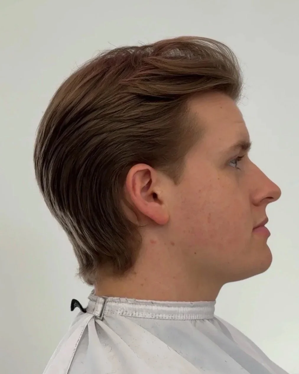 Finished men’s haircut at Connoisseurs Barbershop in Leith Edinburgh