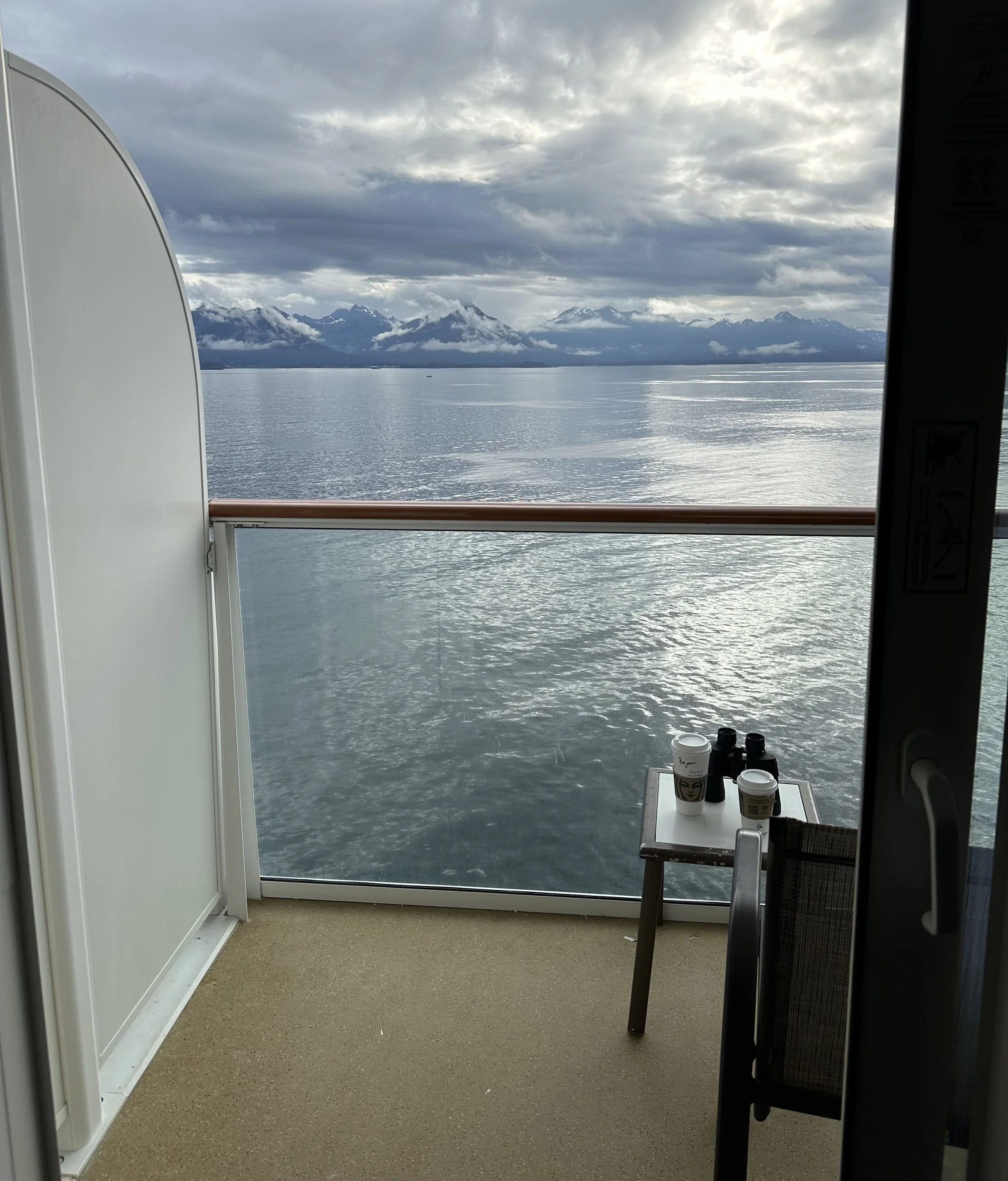 View from my balcony on Norwegian Bliss.