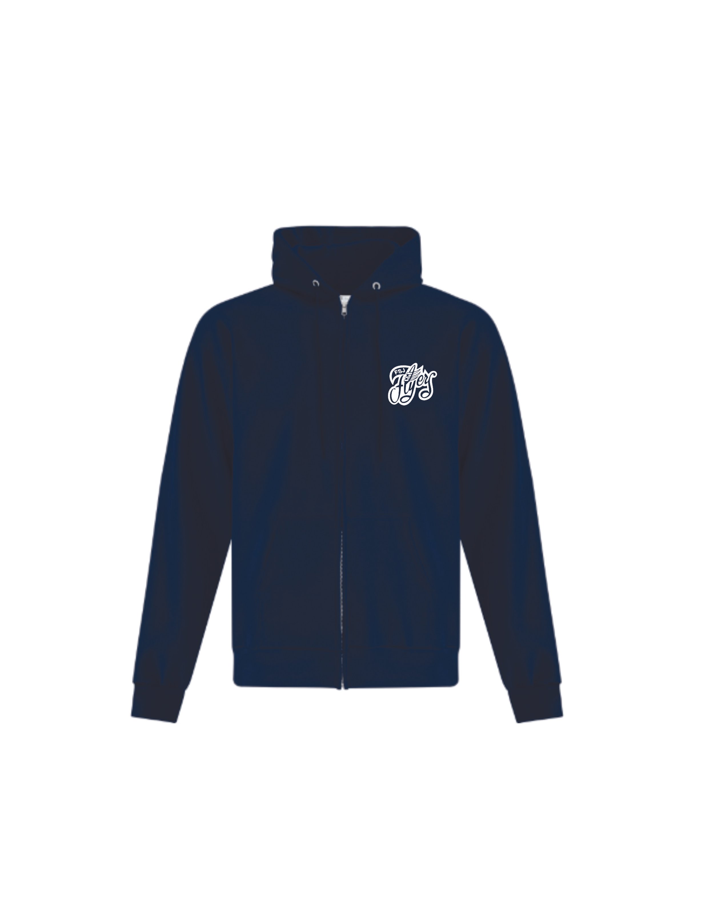 Fort St. John Flyers Zip-Up Hoodie Adult Size