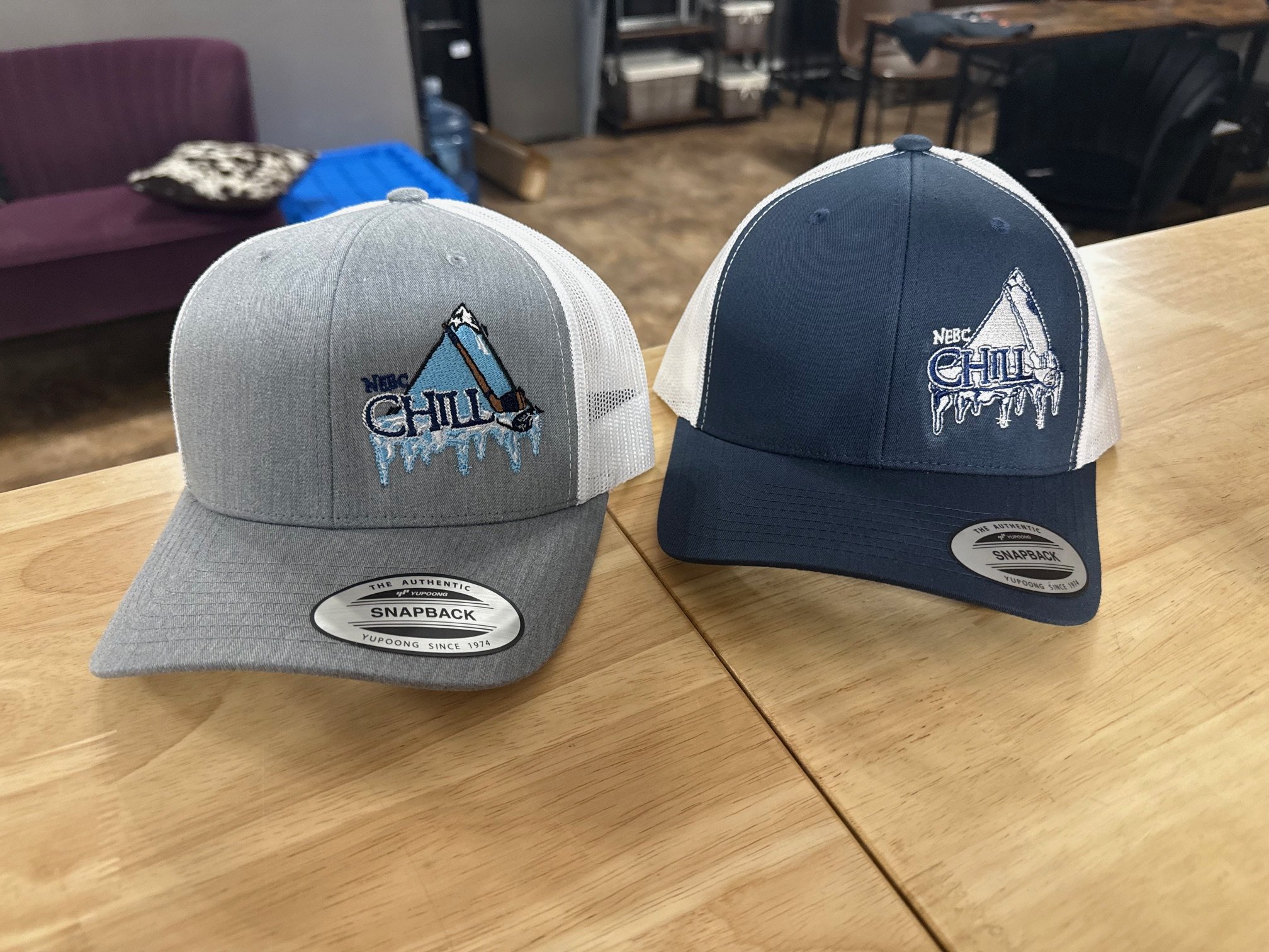 NEBC Chill Embroidered Snapback Cap
