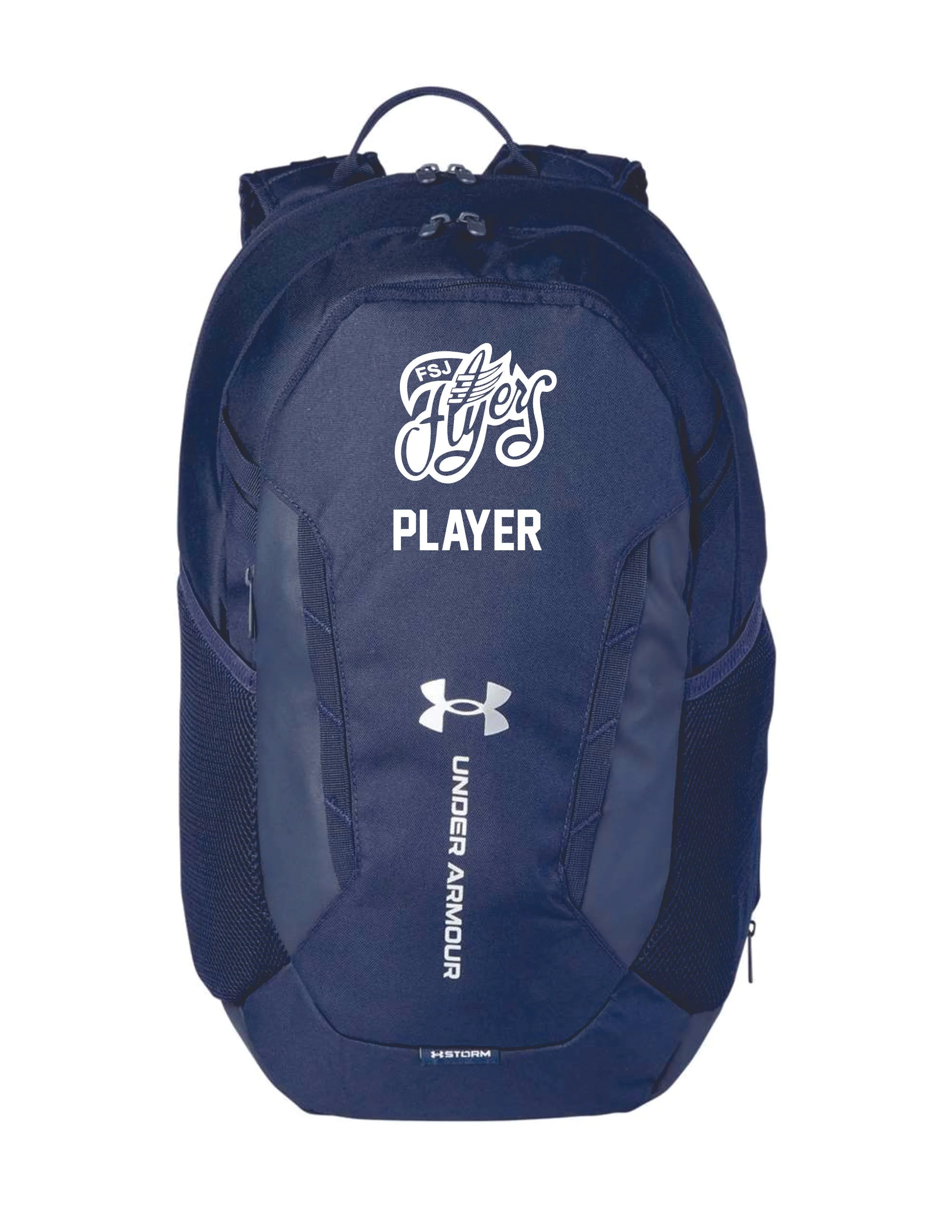 Fort St John Flyers Under Armour Hustle Team Backpack 6.0