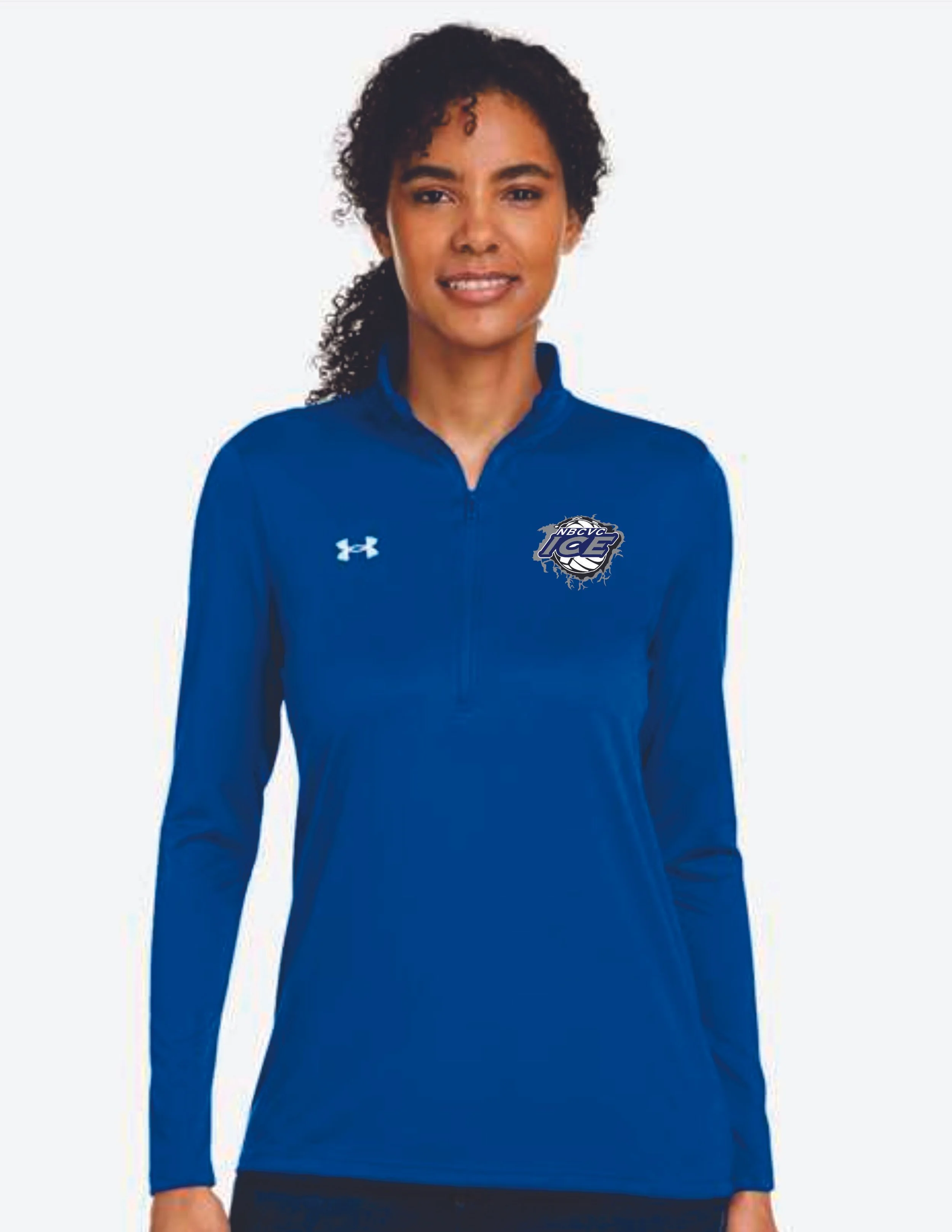 NBCVC ICE UA Team Tech Ice Quarter-Zip Pullover