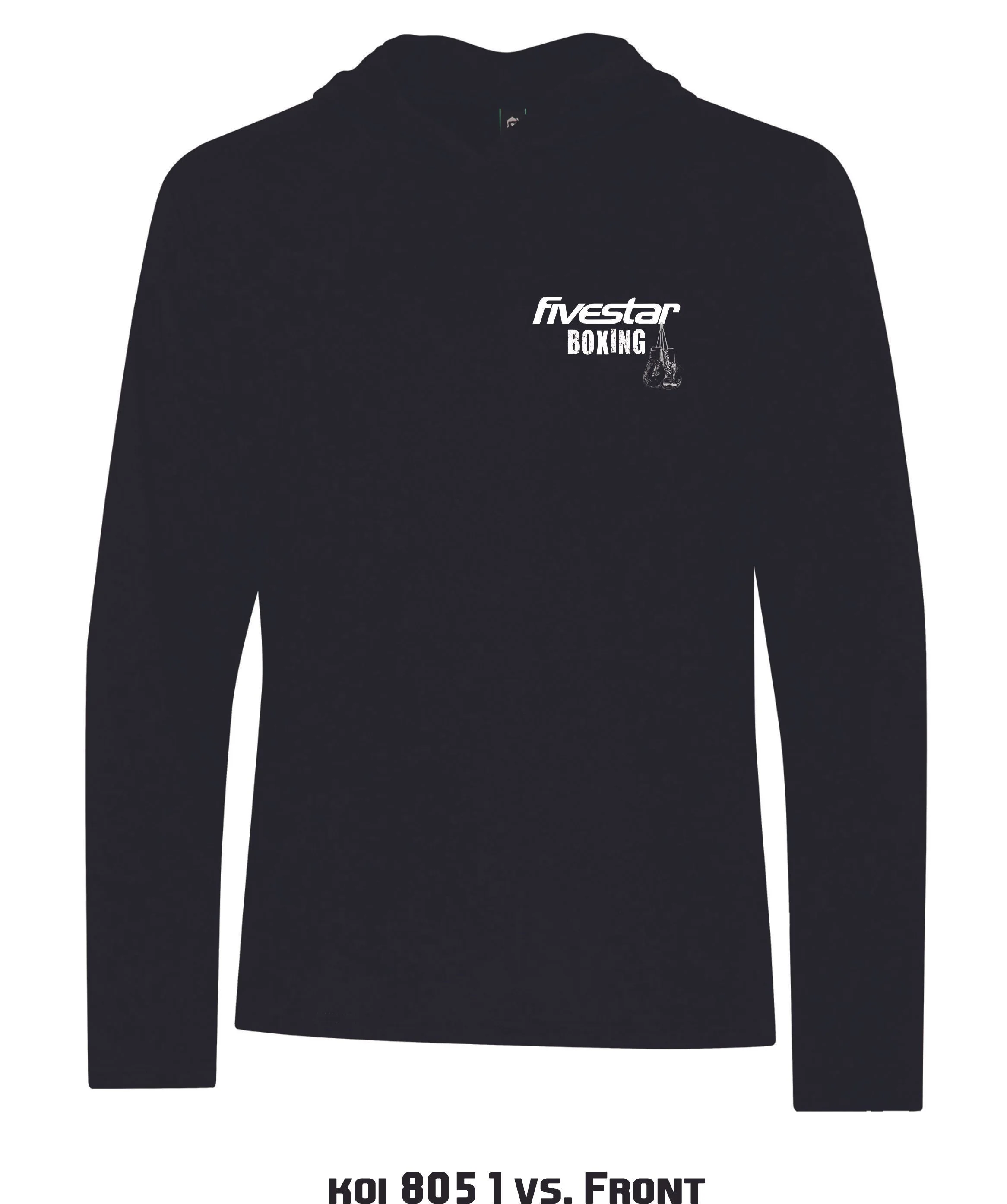 Fivestar Boxing vs. Everyone Hooded long sleeve T-Shirt