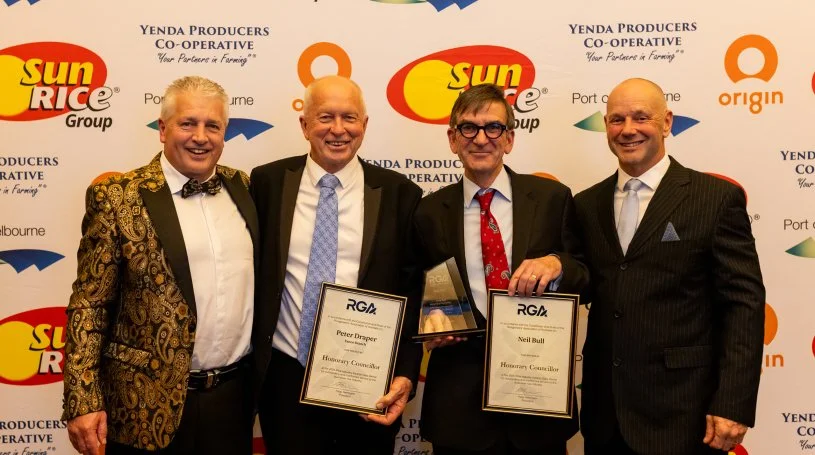 Ricegrowers' Association inaugurates two new Honorary Councillors