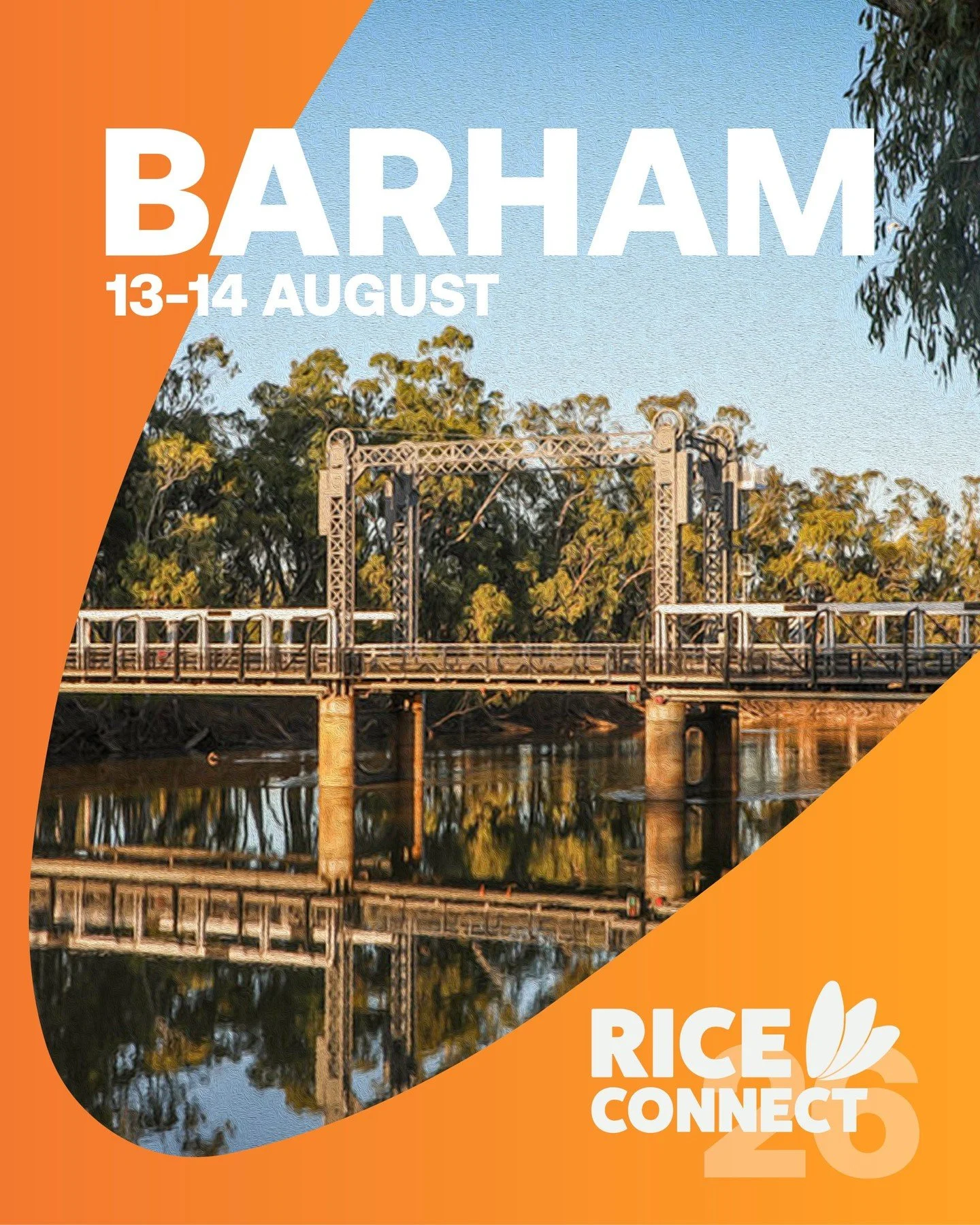 📢 Save the Date!

Rice Connect '26 is heading to Barham, NSW &mdash; 13&ndash;14 August.

Join growers, industry leaders, researchers, and partners for two half days of connection, innovation, and big conversations about the future of Australian ric
