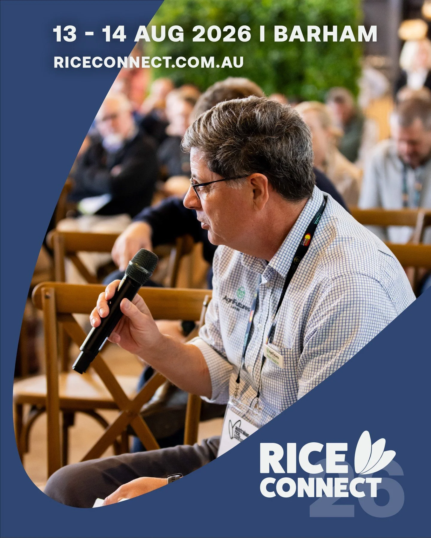 Rice Connect 2026 provides a focused opportunity for the rice industry to connect!

From growers and researchers to industry partners and leaders, Rice Connect supports collaboration and shared learning &ndash; with less time away from the farm.

📍 