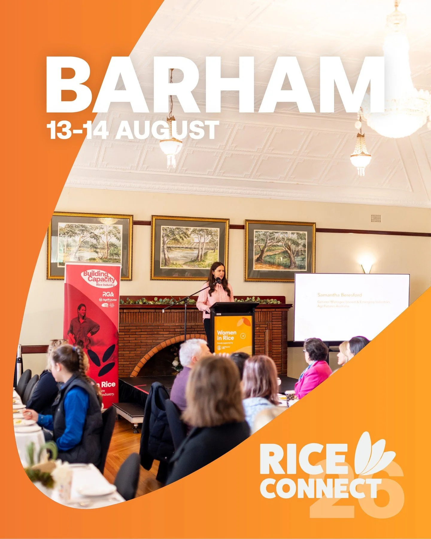 🌾 Rice Connect 2026 is bringing the Australian rice industry together.

Powered by the Ricegrowers&rsquo; Association of Australia, Rice Connect brings growers, researchers, industry partners, and leaders together for meaningful conversations, pract