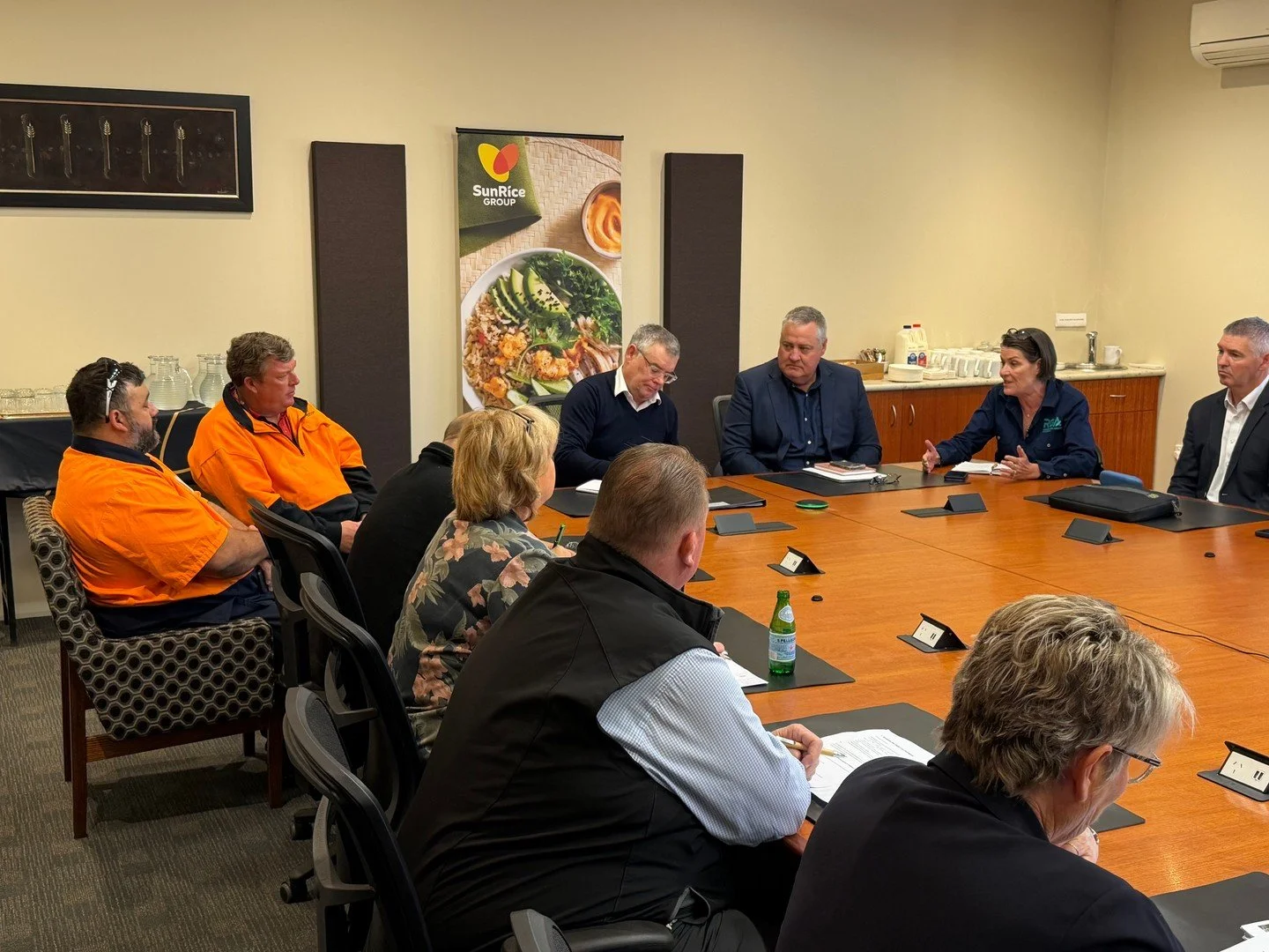 RGA Executive Director Perin Davey joined representatives from local government and business in Leeton to meet with Minister for Water Murray Watt to discuss the Basin Plan review. 

The message was simple - water recovery has real impacts and for to