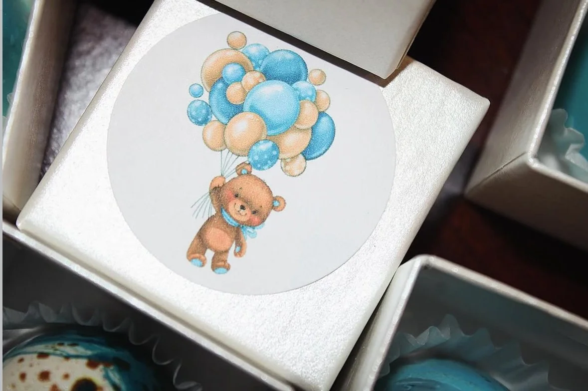 custom baby shower chocolates homemade