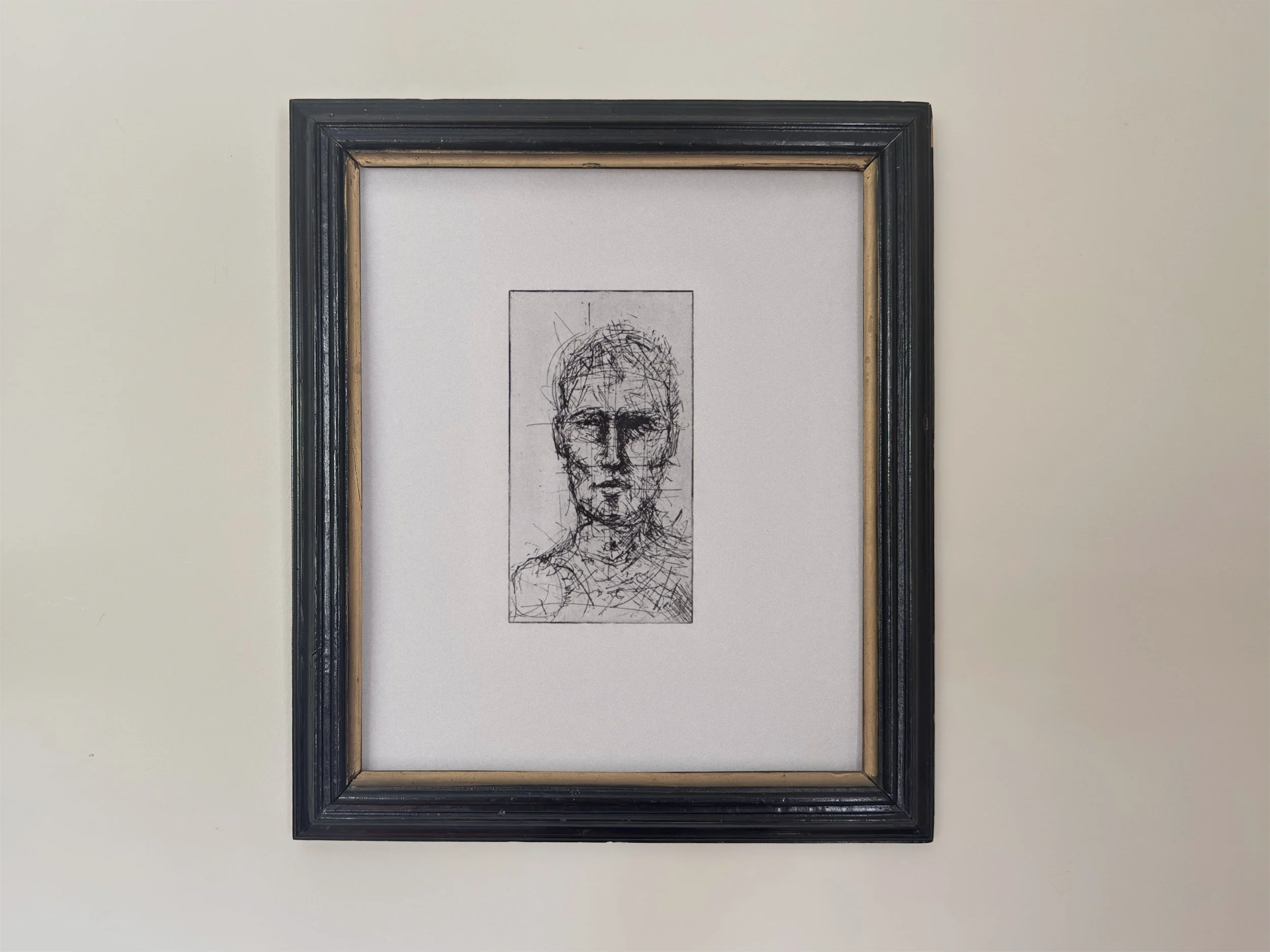 A 19th Century Parcel Gilt Frame