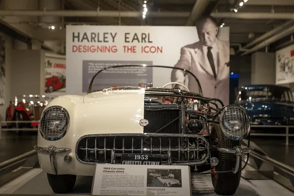 Corvette Museum featuring Harley Earl.