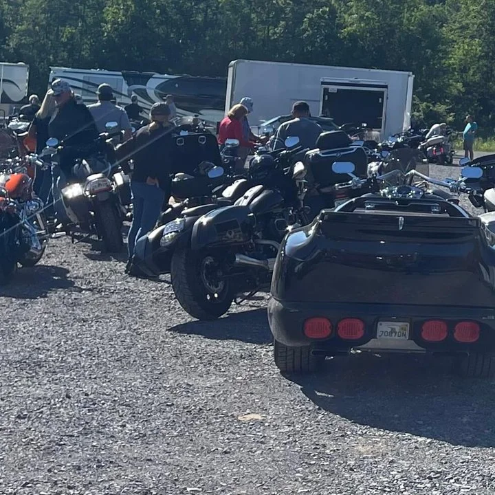 River Ridge Retreat, getting ready to ride. 