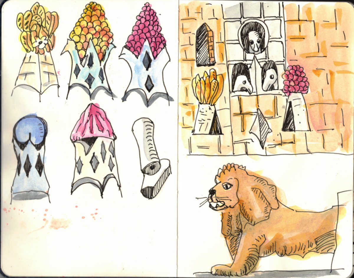 Sagrada Familia details, Barcelona