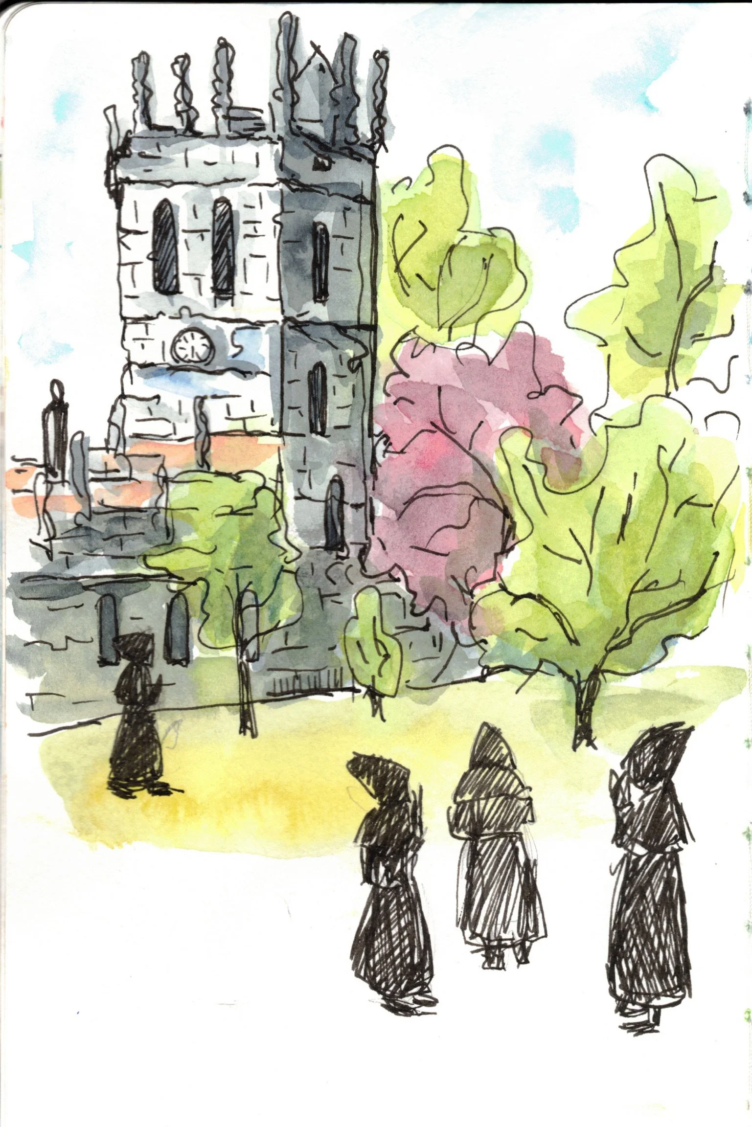 Part of Chichester cathedral, England, UK