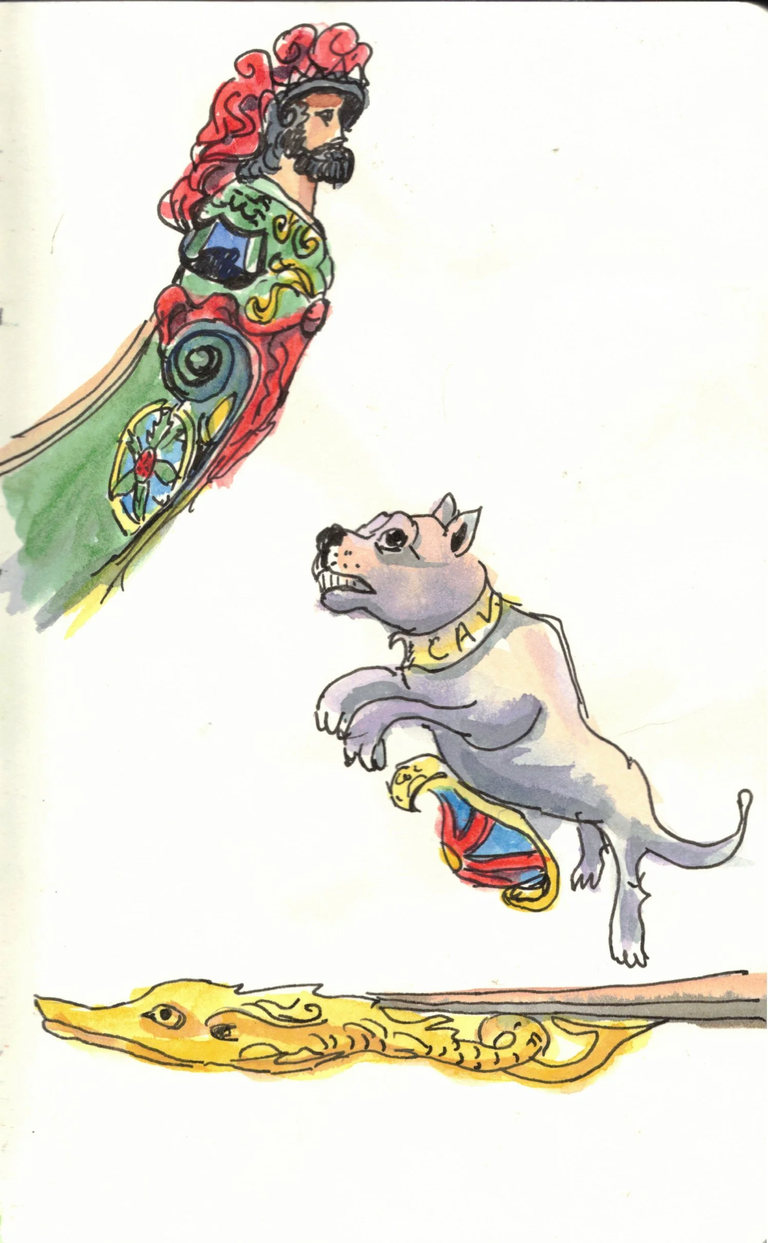 Figure Heads, Maritime museum, London, UK