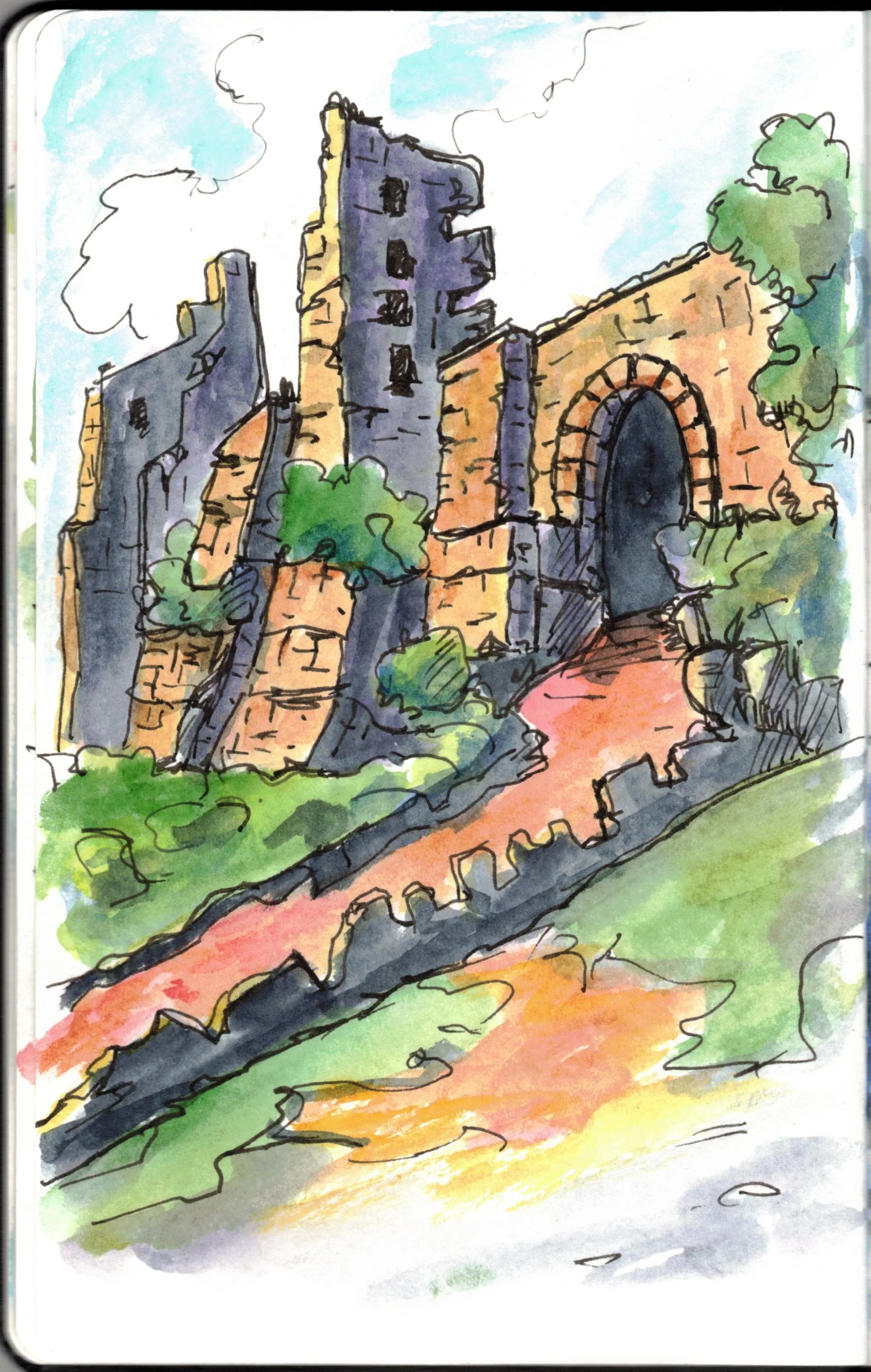 Other view of Rosslyn castle