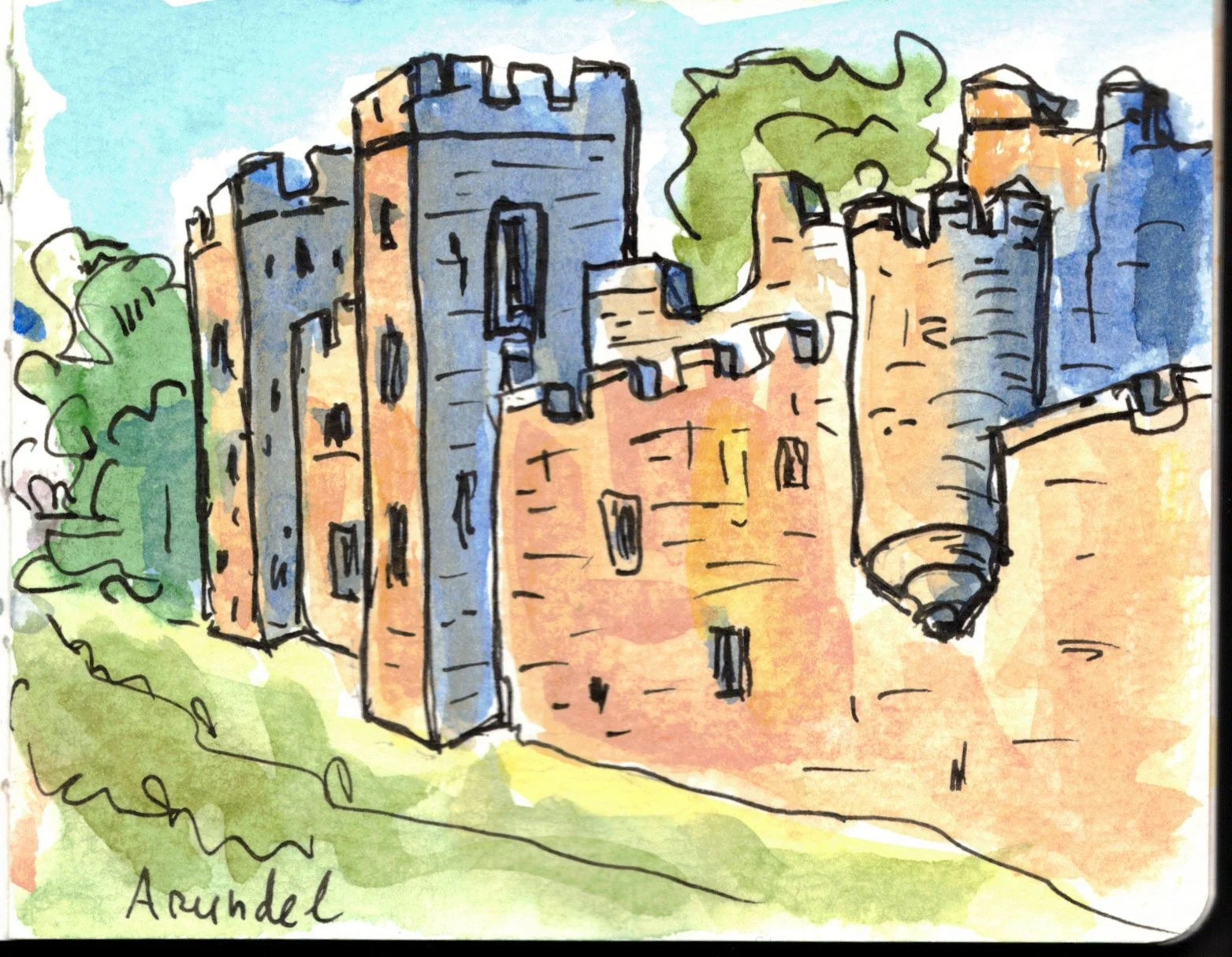 Arundel castle, England, UK