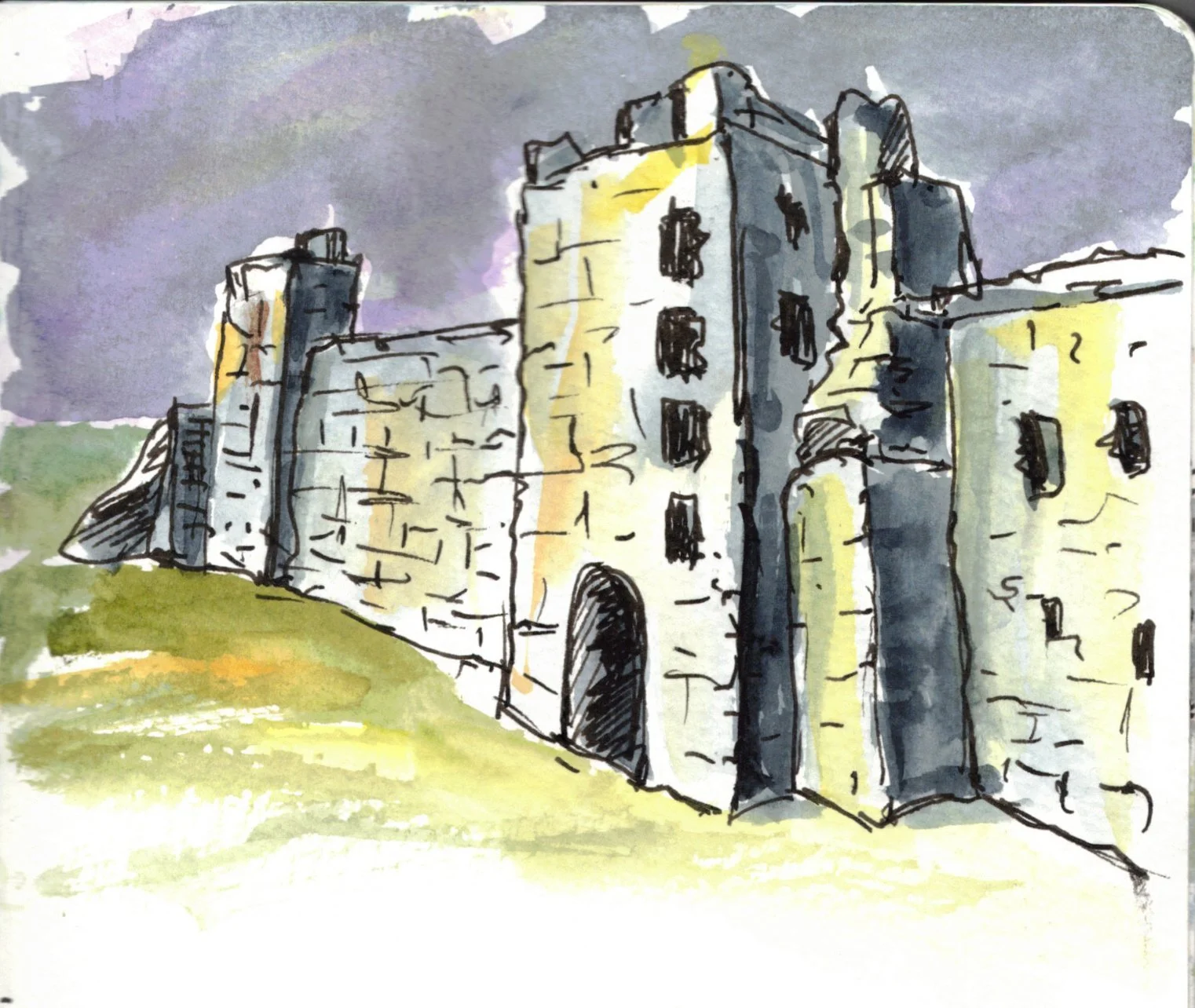 Tantallon castle, Scotland, UK