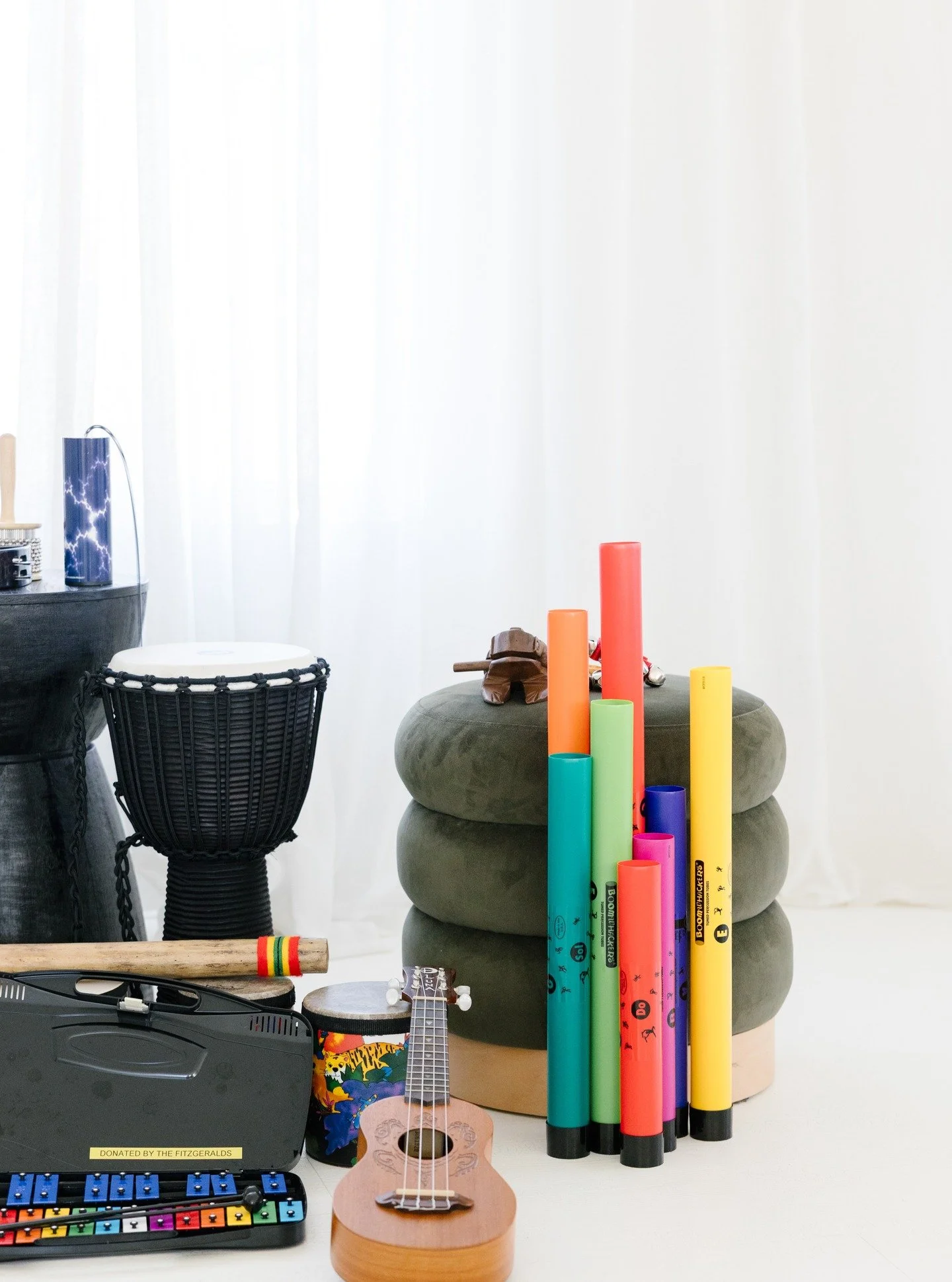 Music therapy isn&rsquo;t one-size-fits-all 🎶
We use a variety of instruments&mdash;guitar, piano, ukulele, percussion, drums, and more&mdash;to support each client&rsquo;s unique needs and goals.
Sometimes the right instrument says what words can&r