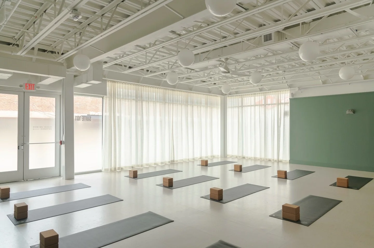 S O M A 🌙

Named for the subtle, nourishing nectar and the soft, cooling energy of the moon, this is our space for slowing down.

All of our unheated practices live here:
slow flow, yin, and restorative.

The morning light pours in as you&rsquo;re f