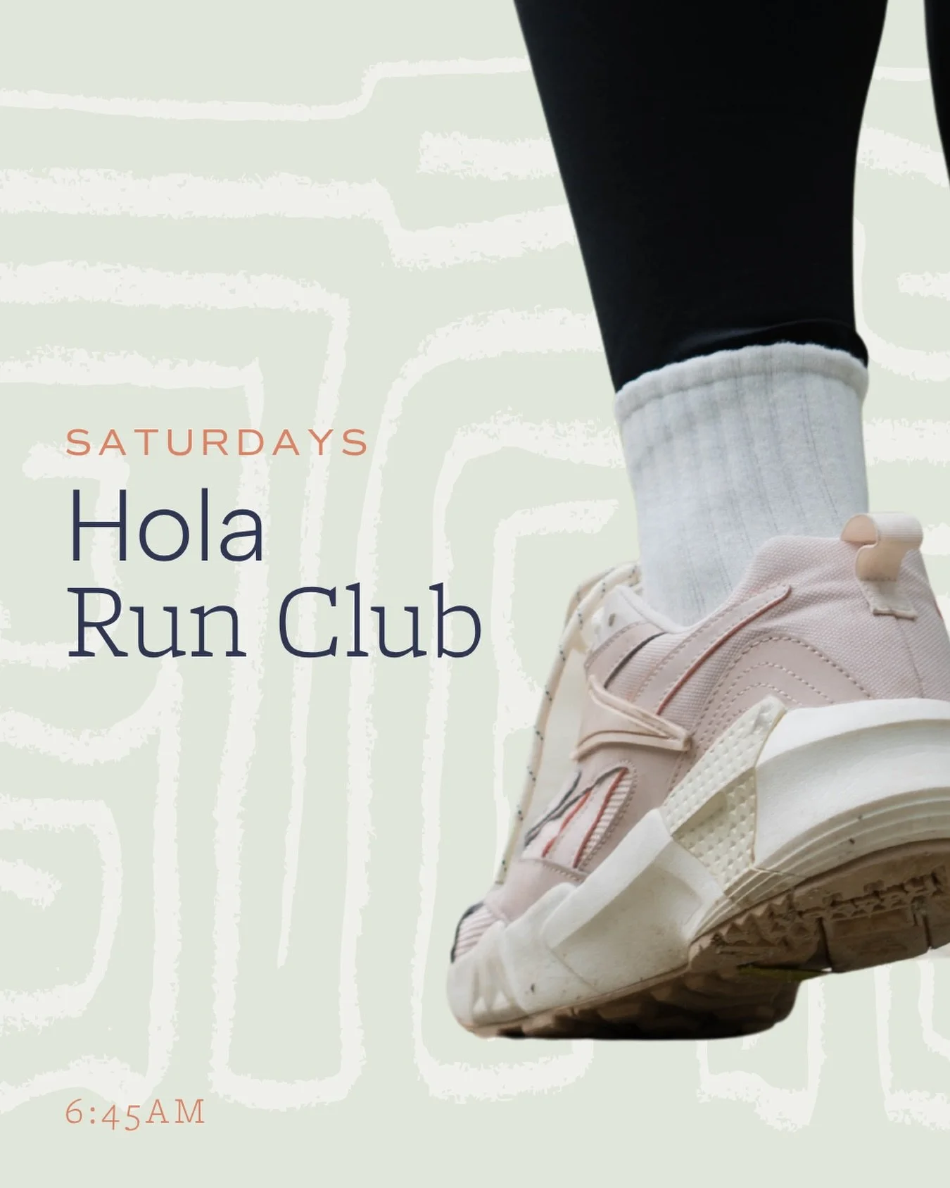 Amigos! Here&rsquo;s your reminder to join us for our weekly run club. We&rsquo;ve had so much together since launching this group last year. Meet at the East studio at 6:45am. Run starts at 7am. We run for about 2.5-3 miles. But guess what? If you&r