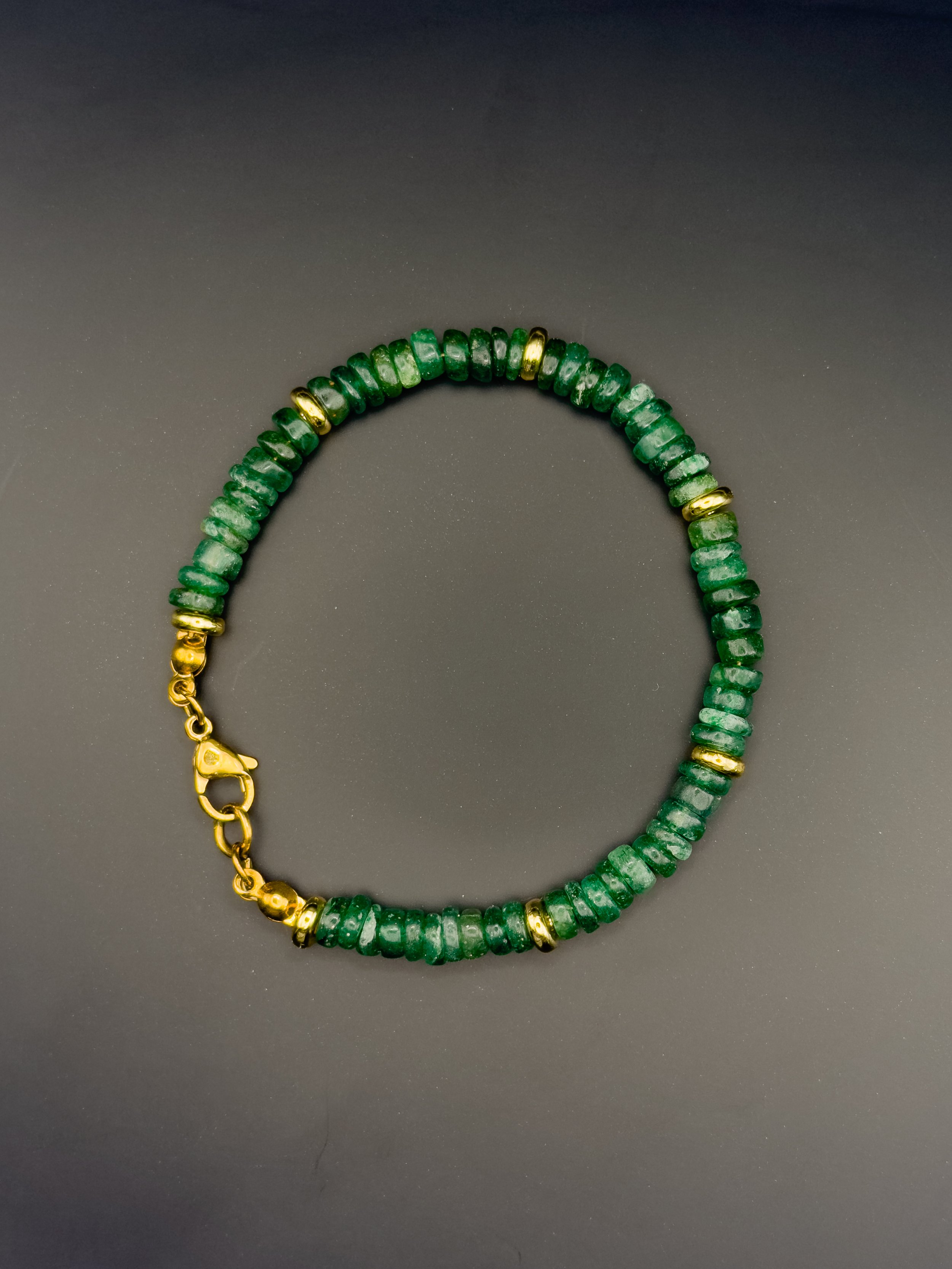 Jade Heishi Bracelet
