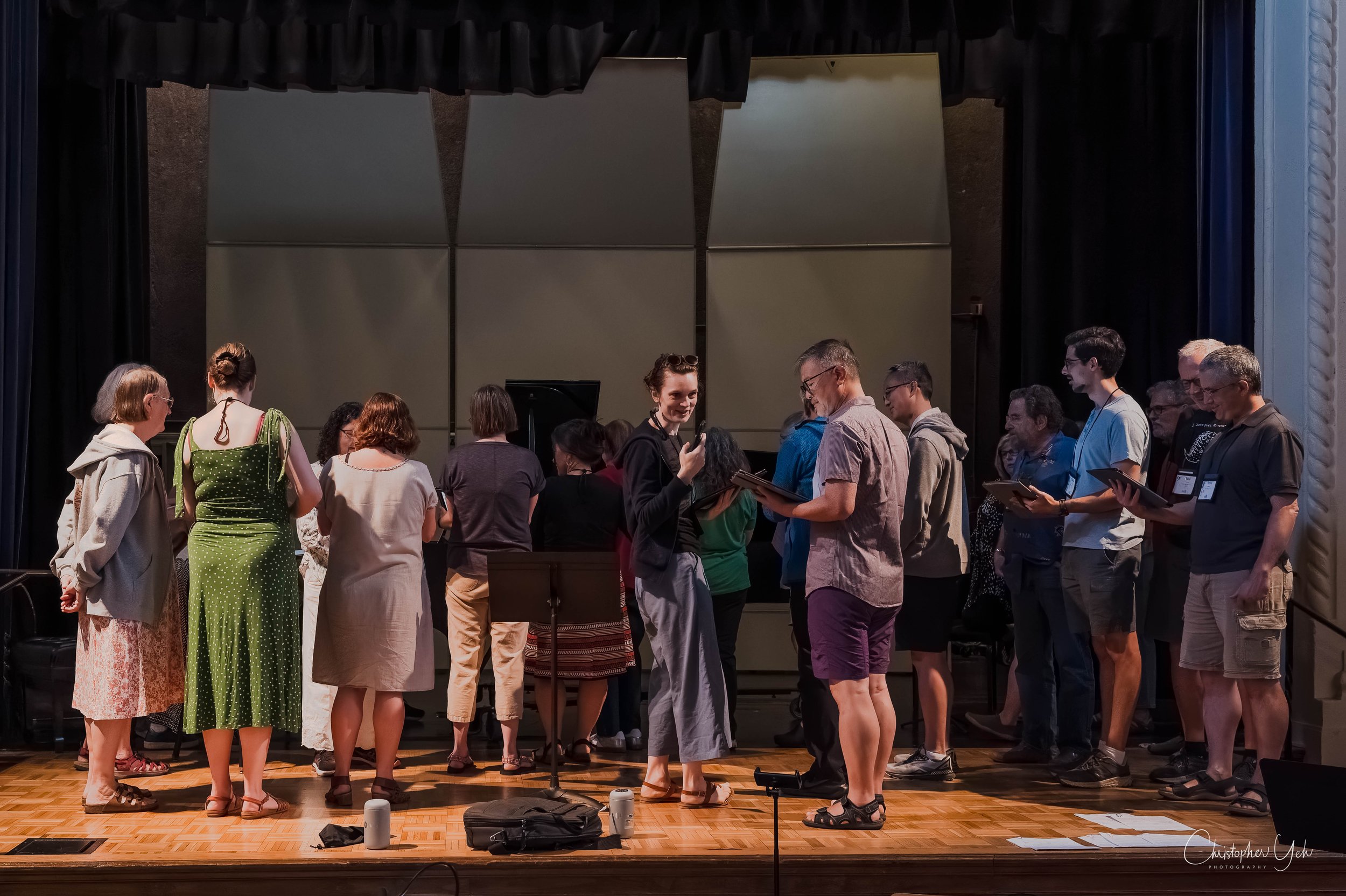 Morning reading session