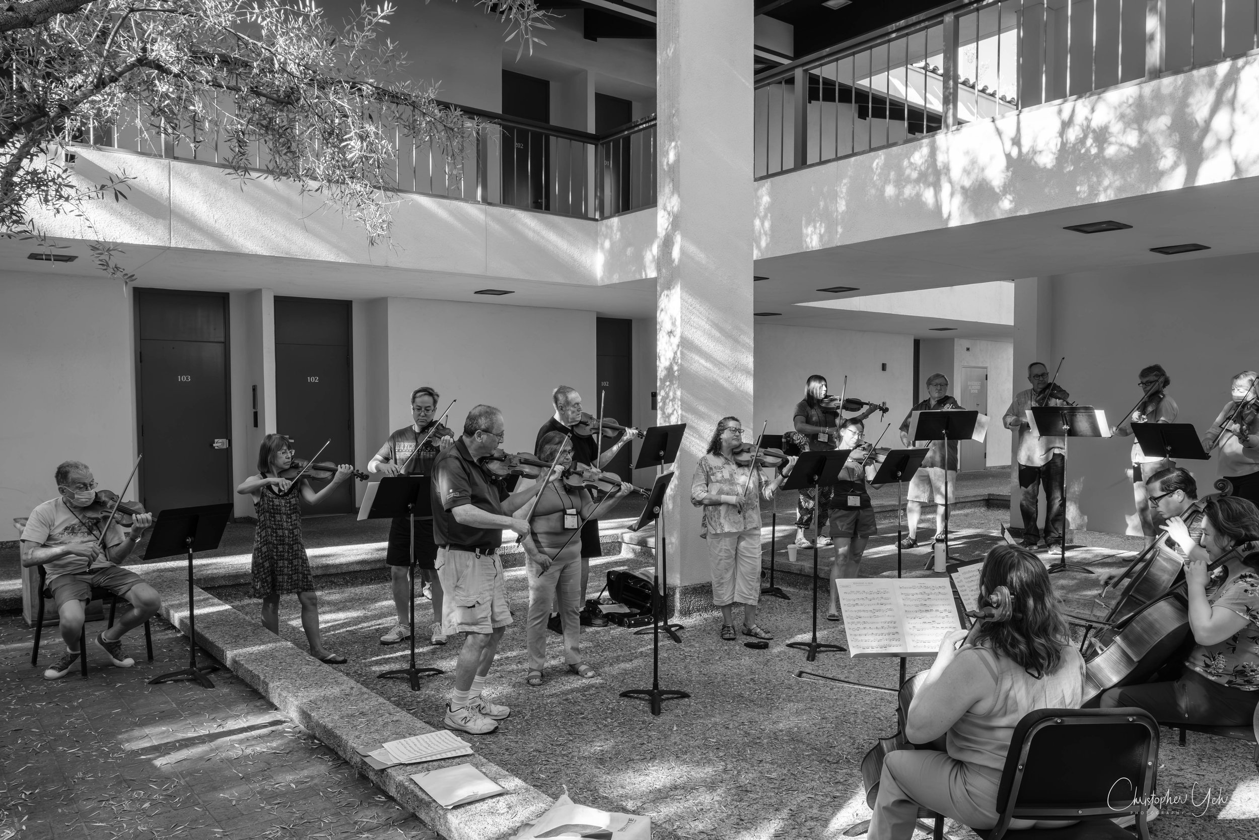 Morning chamber orchestra read