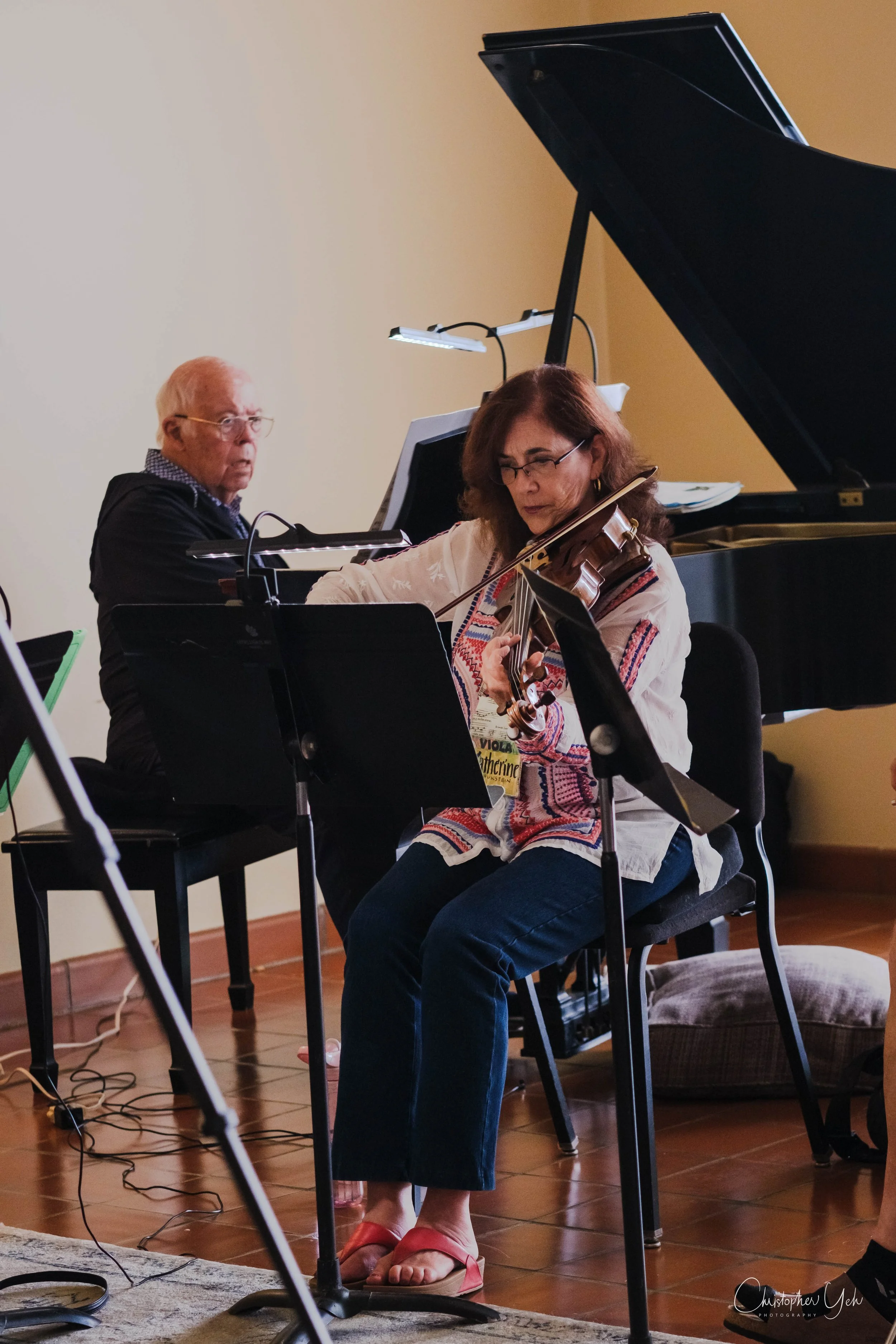 Pod performance with piano