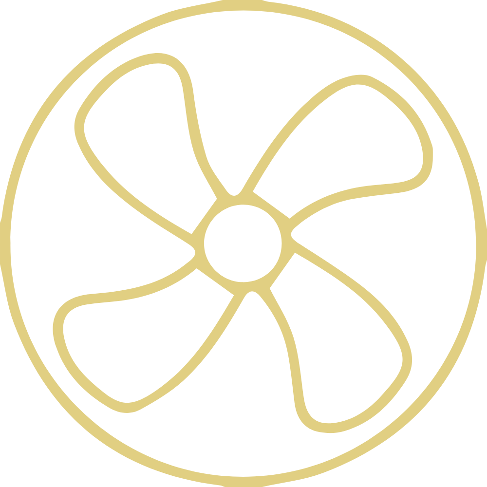 Line art illustration of a lemon slice with a circular outline and internal segments.