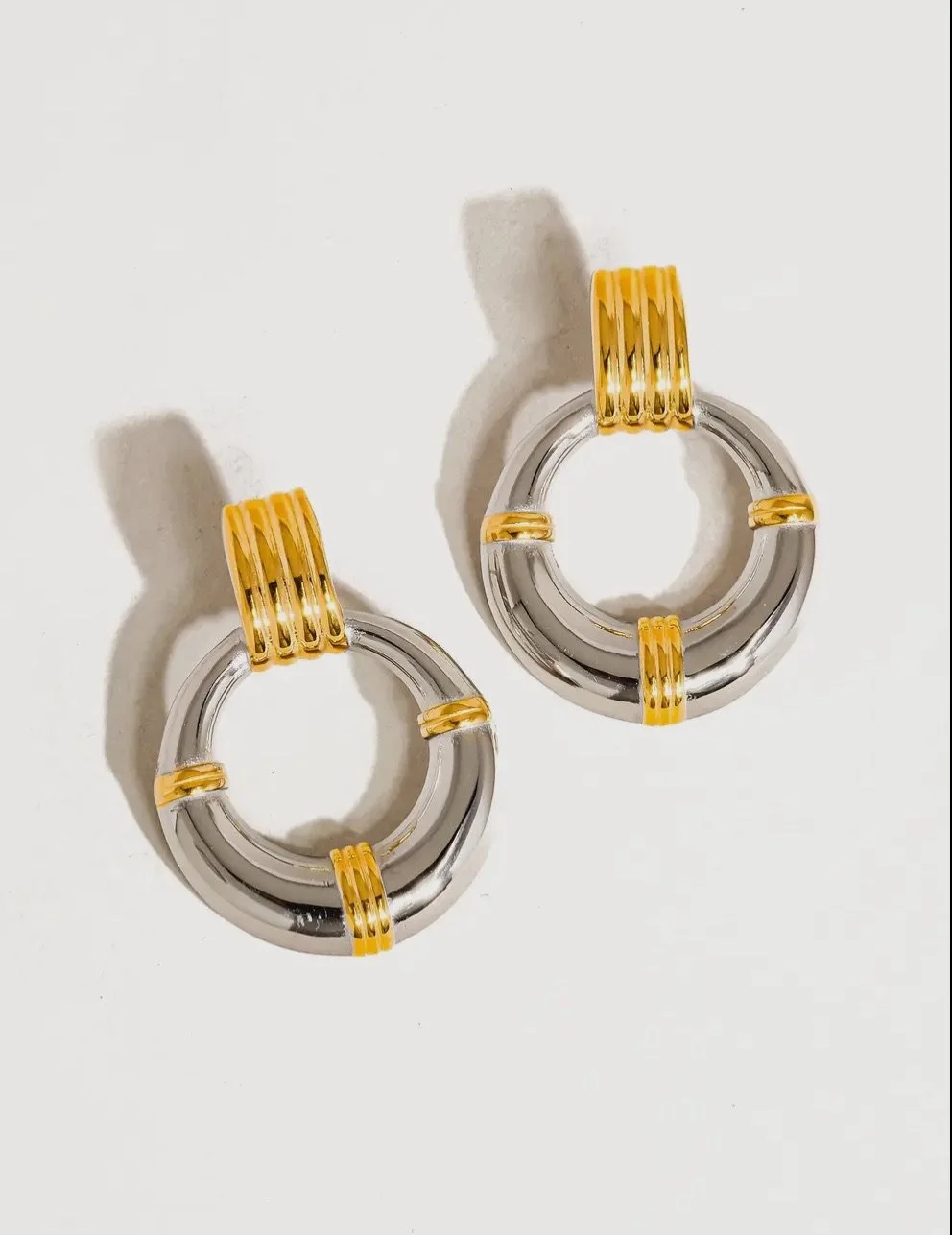 Siya Statement Hoop Earring