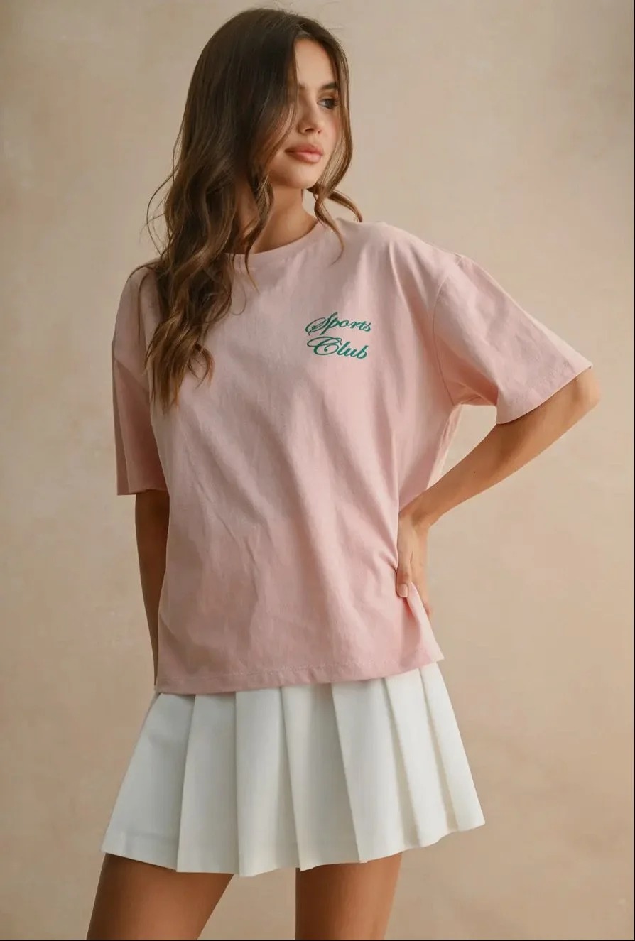 Graphic T-shirt Sports Club