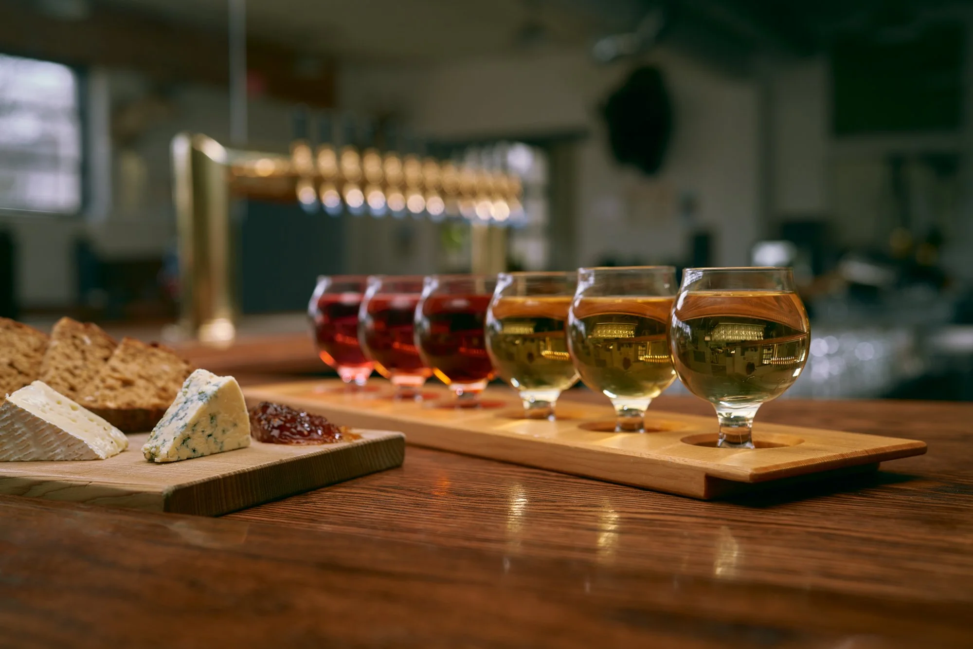 Hard Cider, Beer Tap and Charcuterie Board