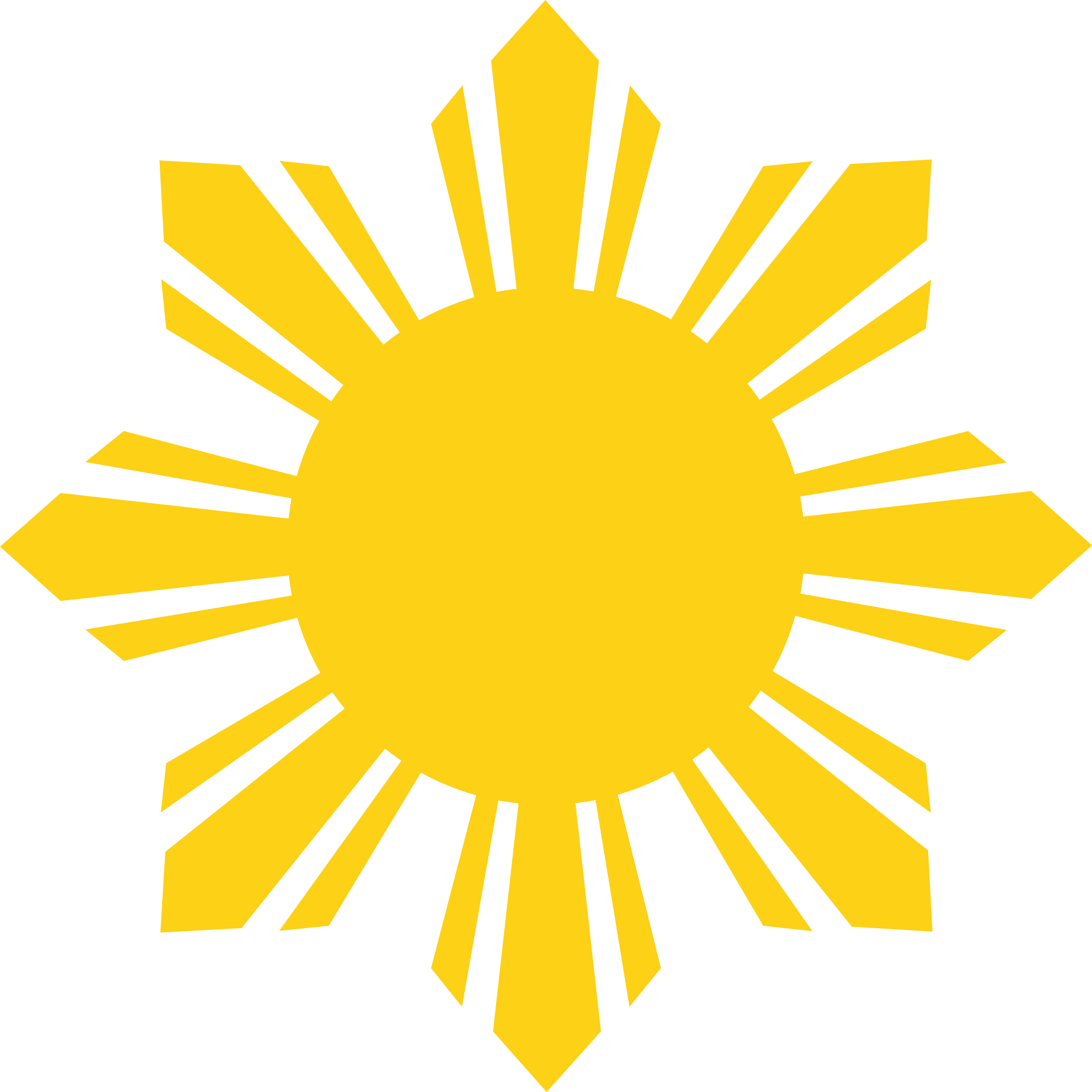 filipino flag sun