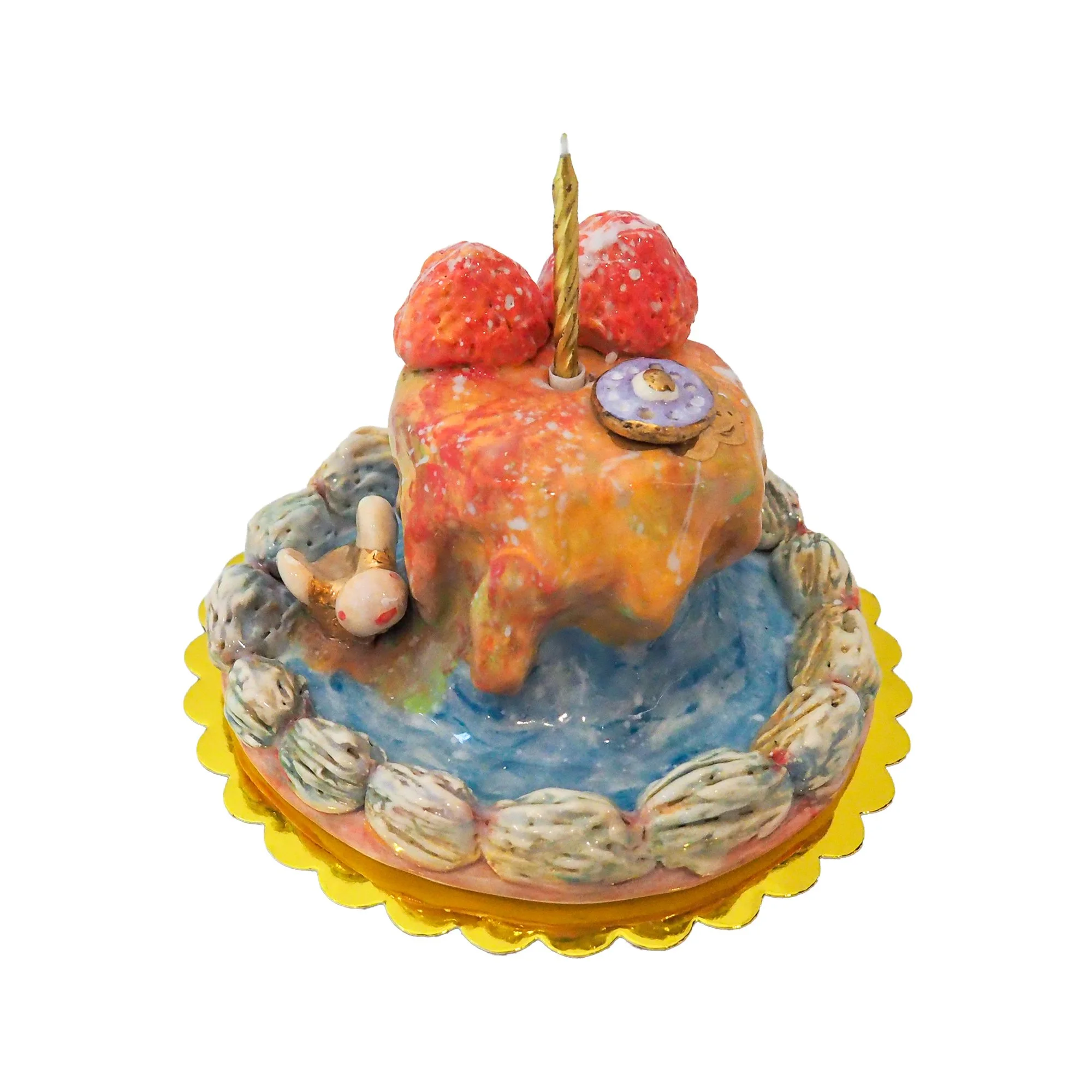 Cake - Ceramic Sculpture