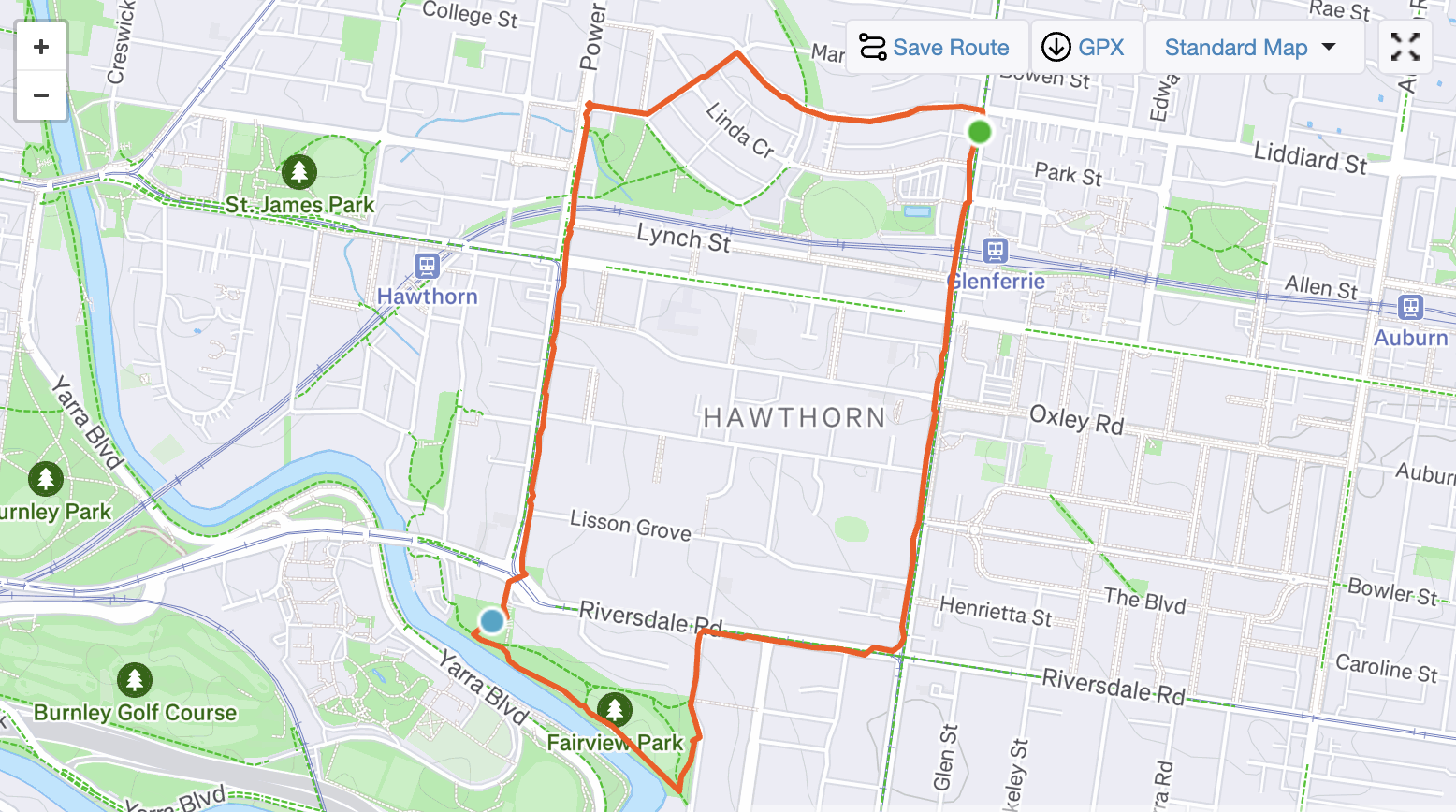 Sabi Sounds Walk-Run 5km course