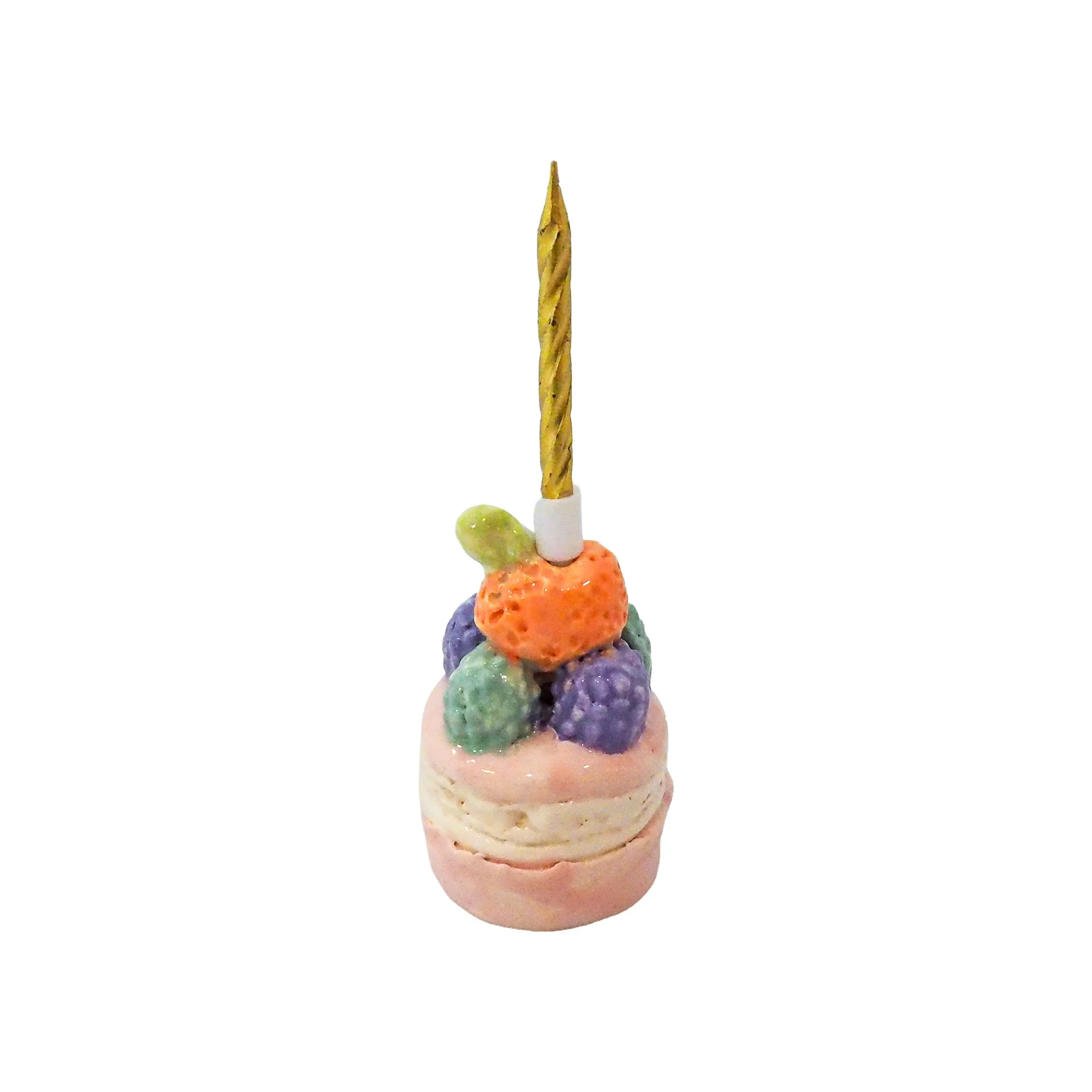 Cake - Ceramic Miniature