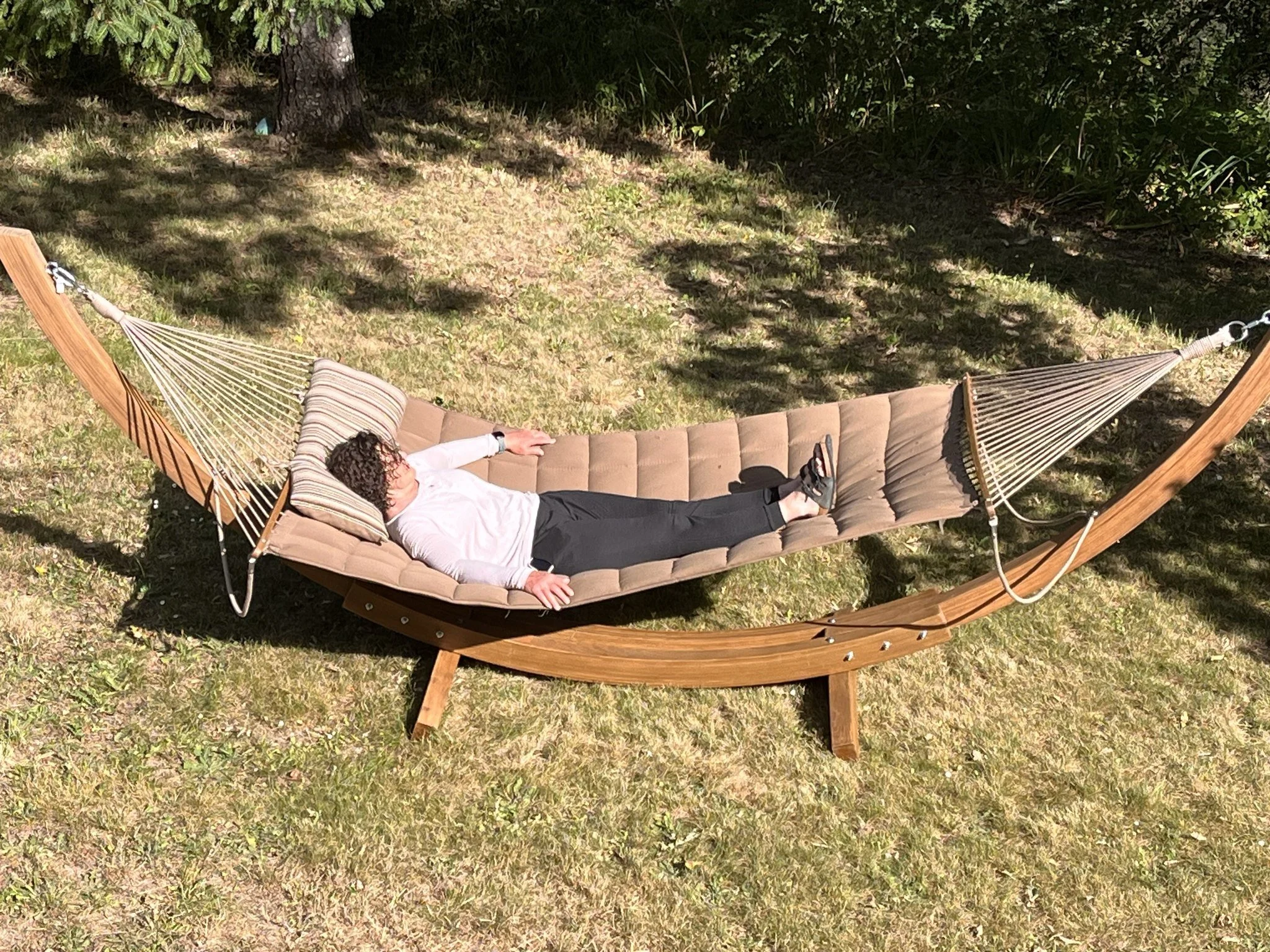 free standing hammock