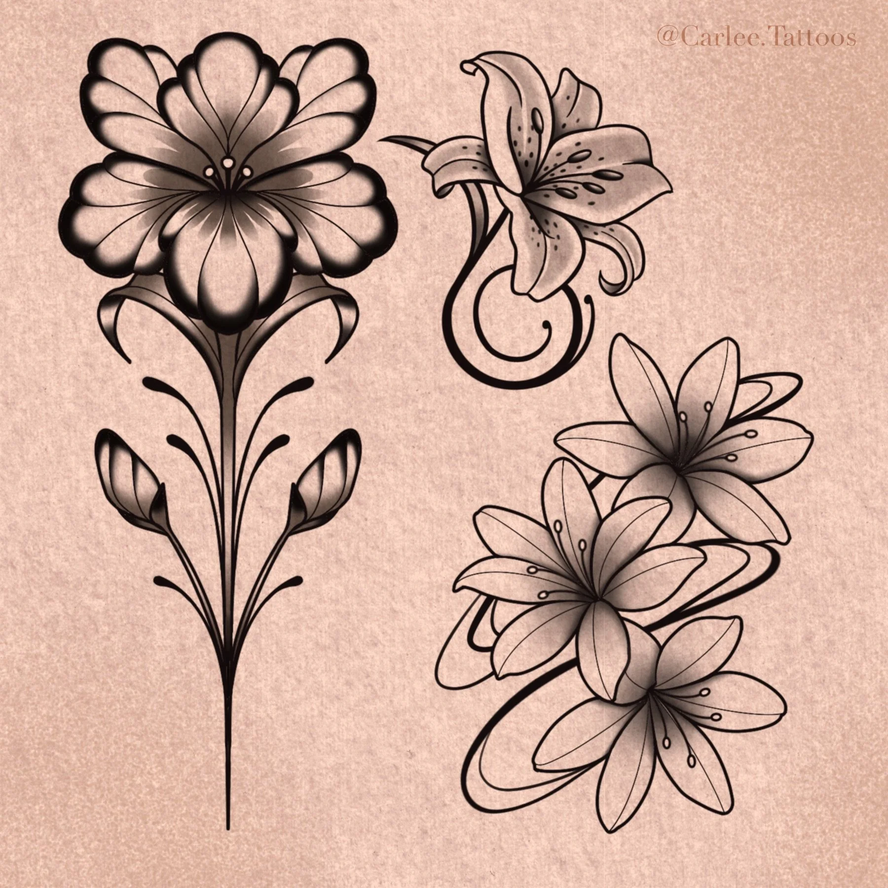 carlee tattoos carlee grace female tattoo artist carlee mcmichael north georgia tattoo flash hoschton commerce braslton buford winder ga