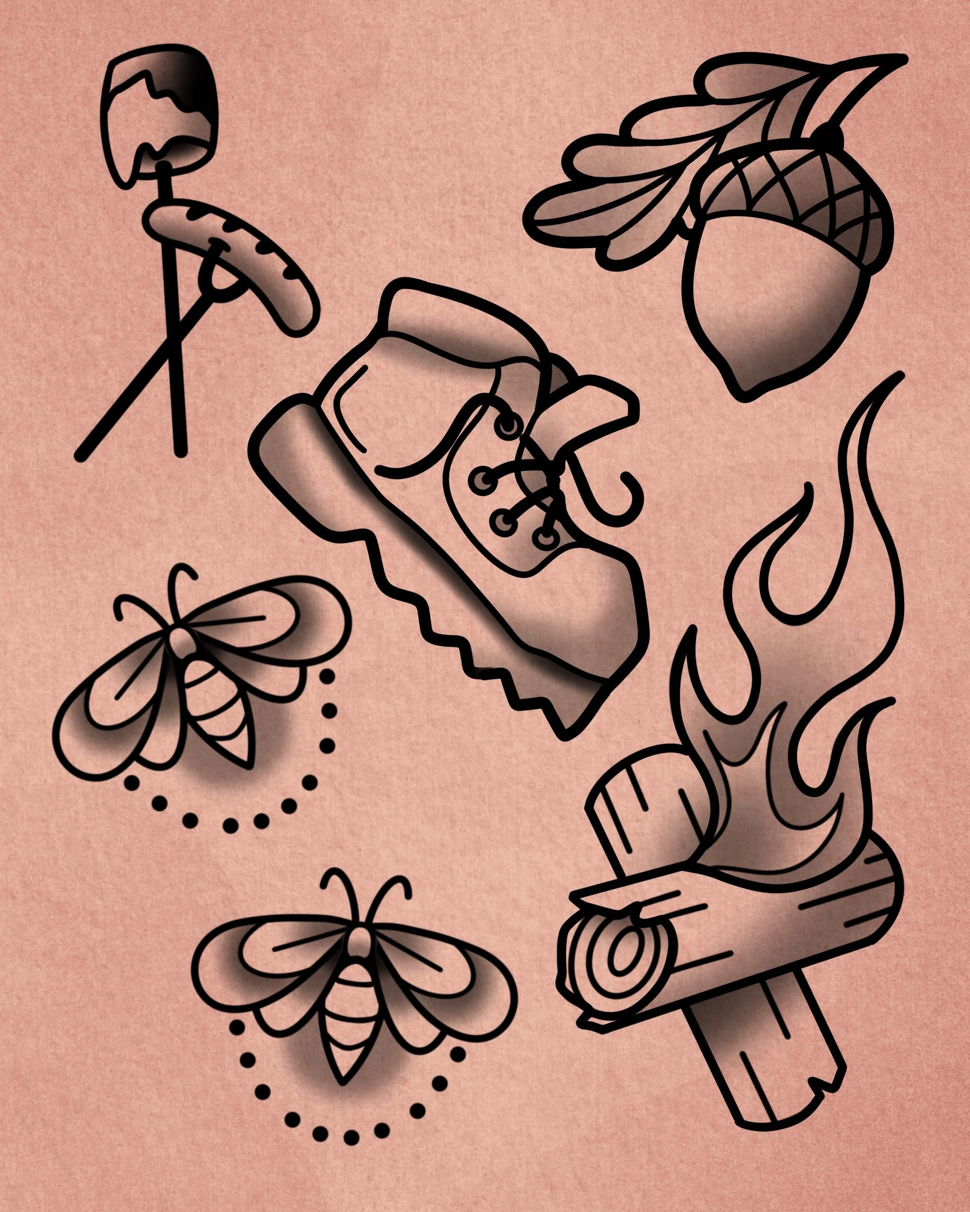 carlee tattoos carlee grace female tattoo artist carlee mcmichael north georgia tattoo flash hoschton commerce braslton buford winder ga