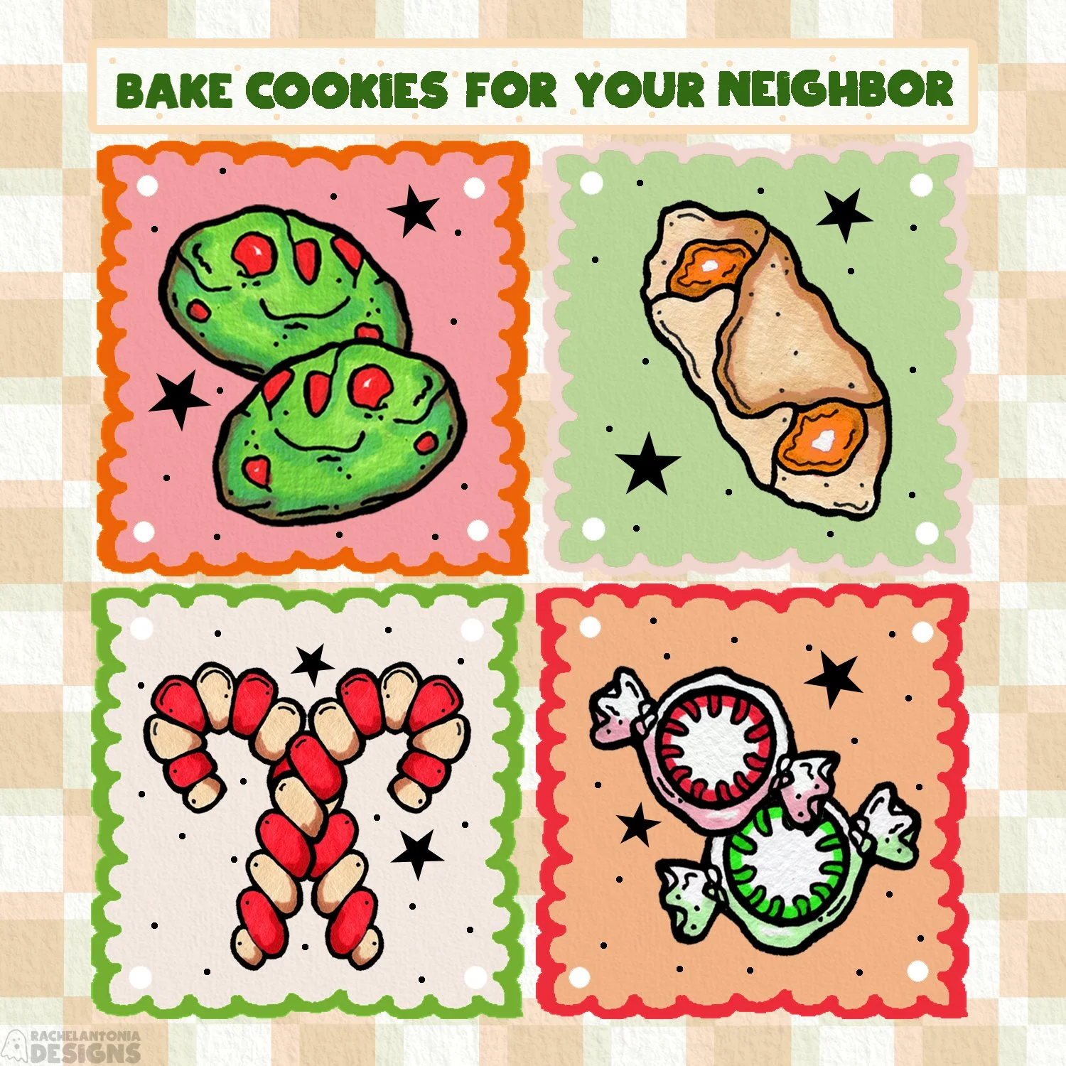 "Bake Cookies For Your Neighbor"  