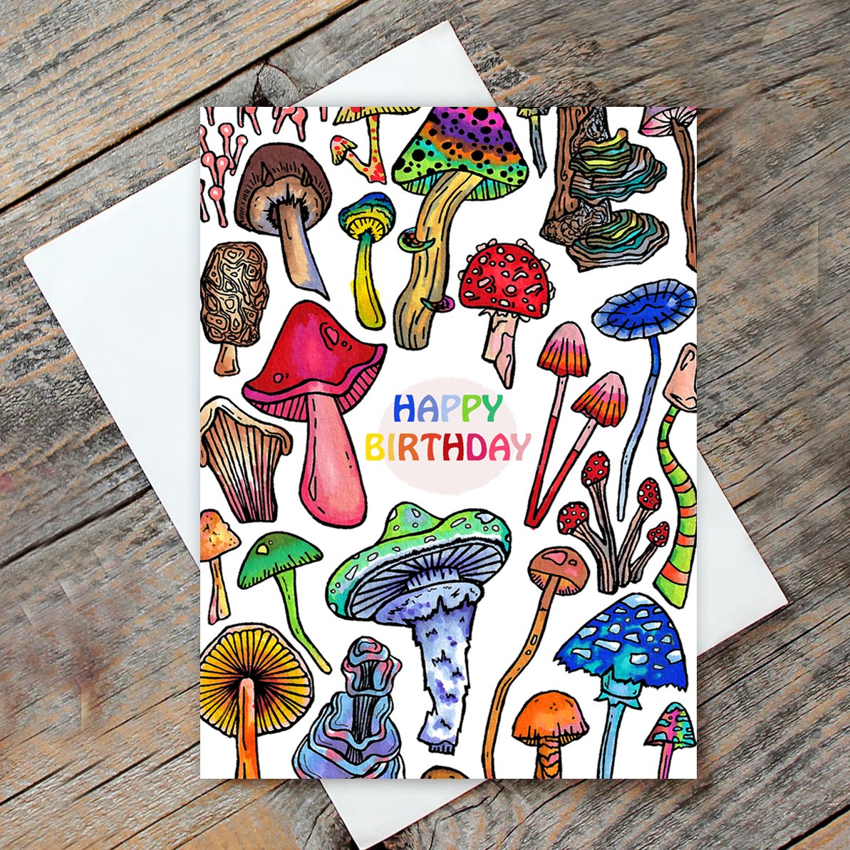 "Happy Birthday" - Birthday Card