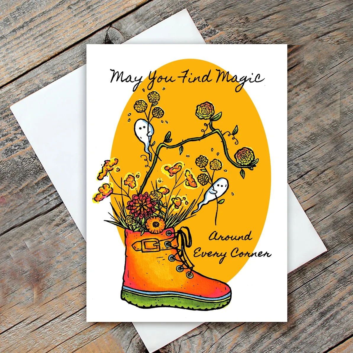 "May You Find Magic Around Every Corner" - Everyday Card