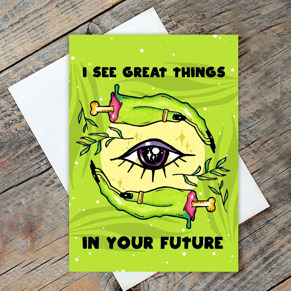 "I See Great Things In Your Future" - Graduation/Everyday Card