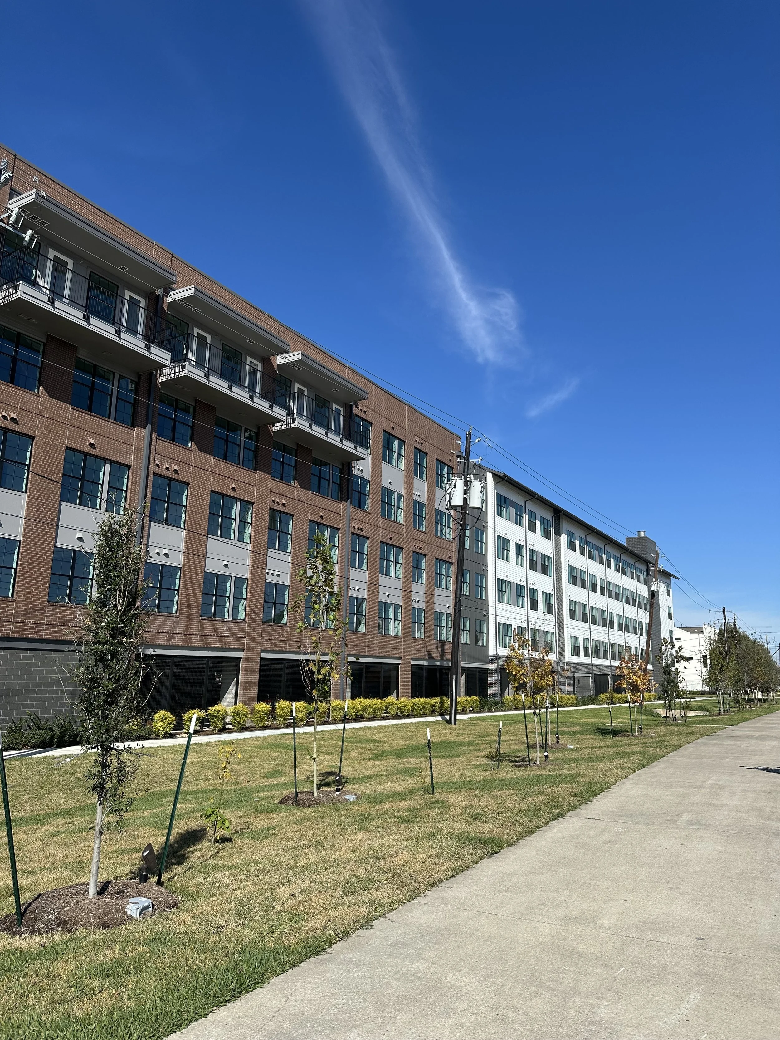 Multifamily apartment building exterior used as an example property for real estate analysis.