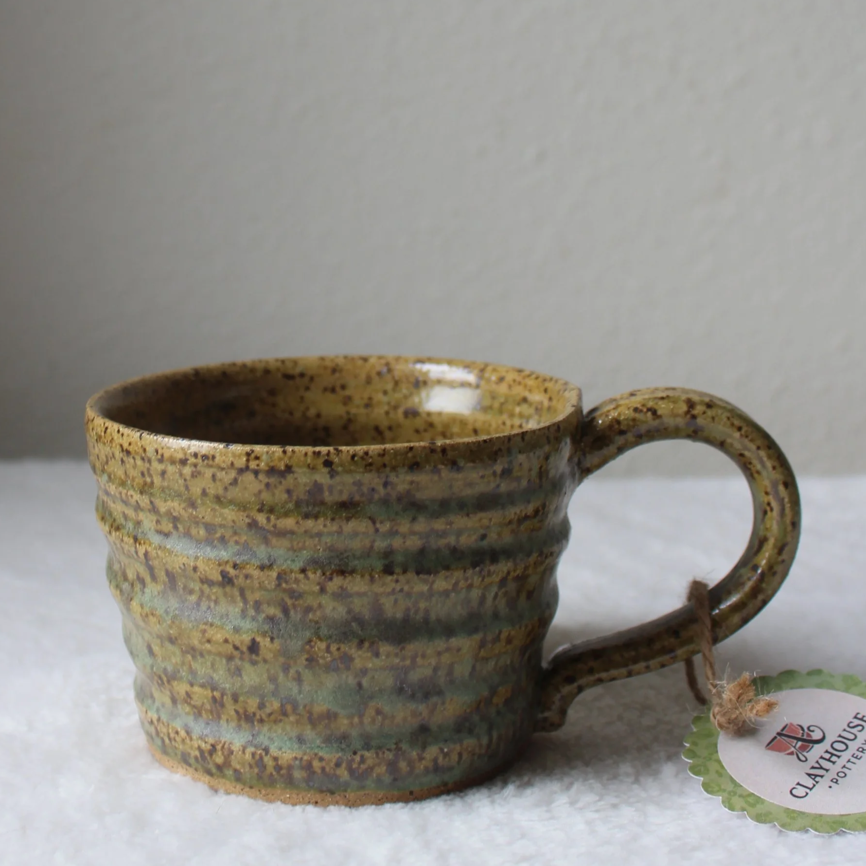 Green Swirl Mug