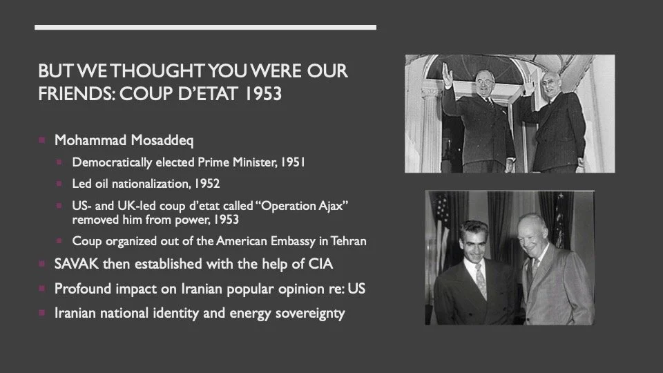 3. But We Thought You Were Our Friends: Coup D’Etat 1953