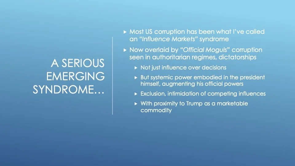 A Serious Emerging Syndrome...